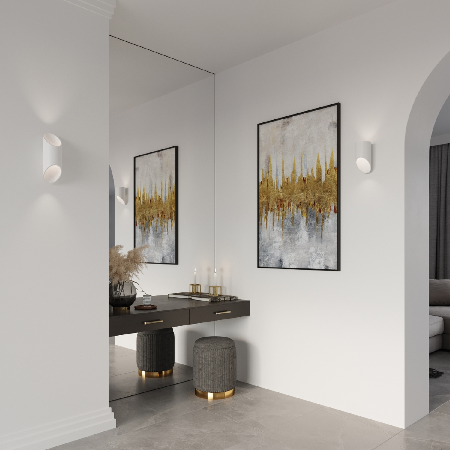 Wall Lamp Penne 20 White - Thumbnail 7