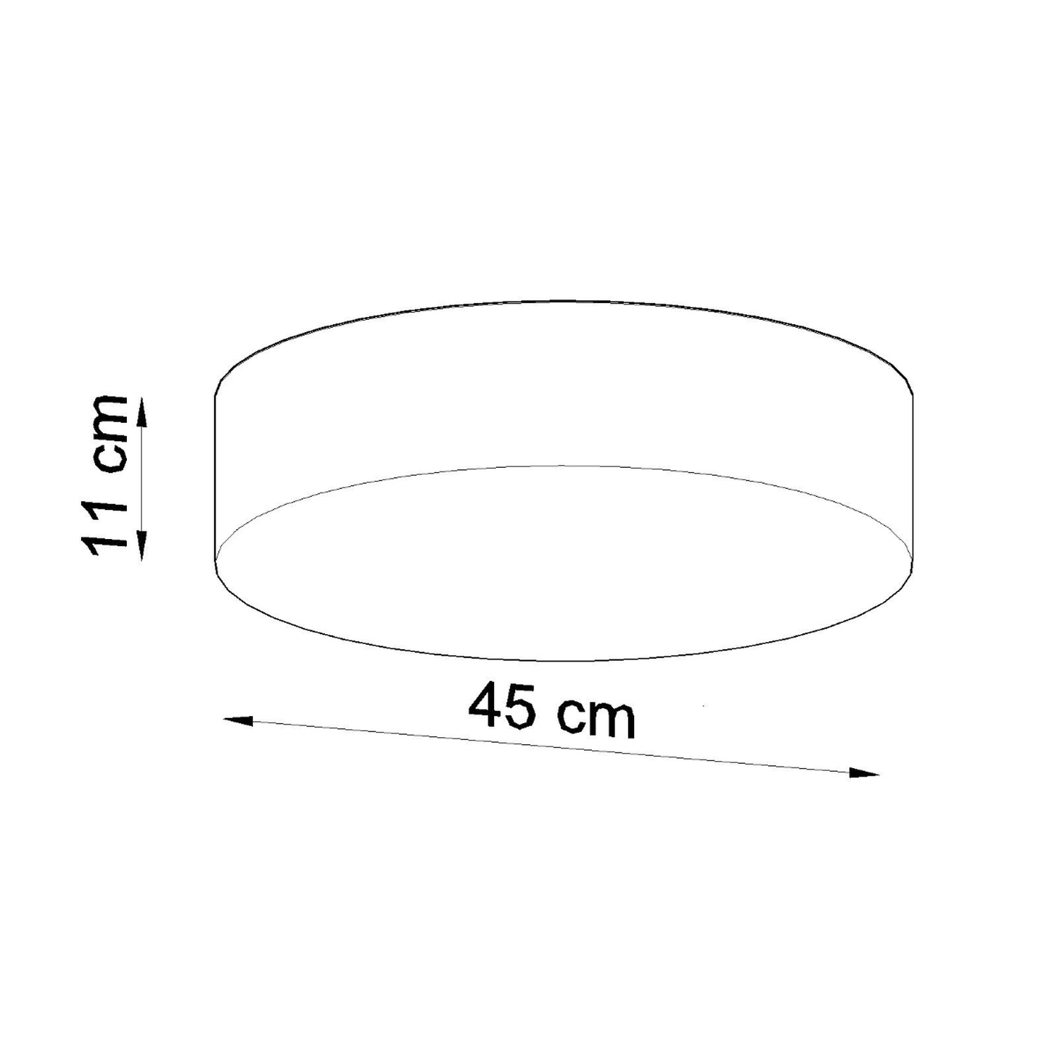 Ceiling Lamp Arena 45 Black - Thumbnail 4