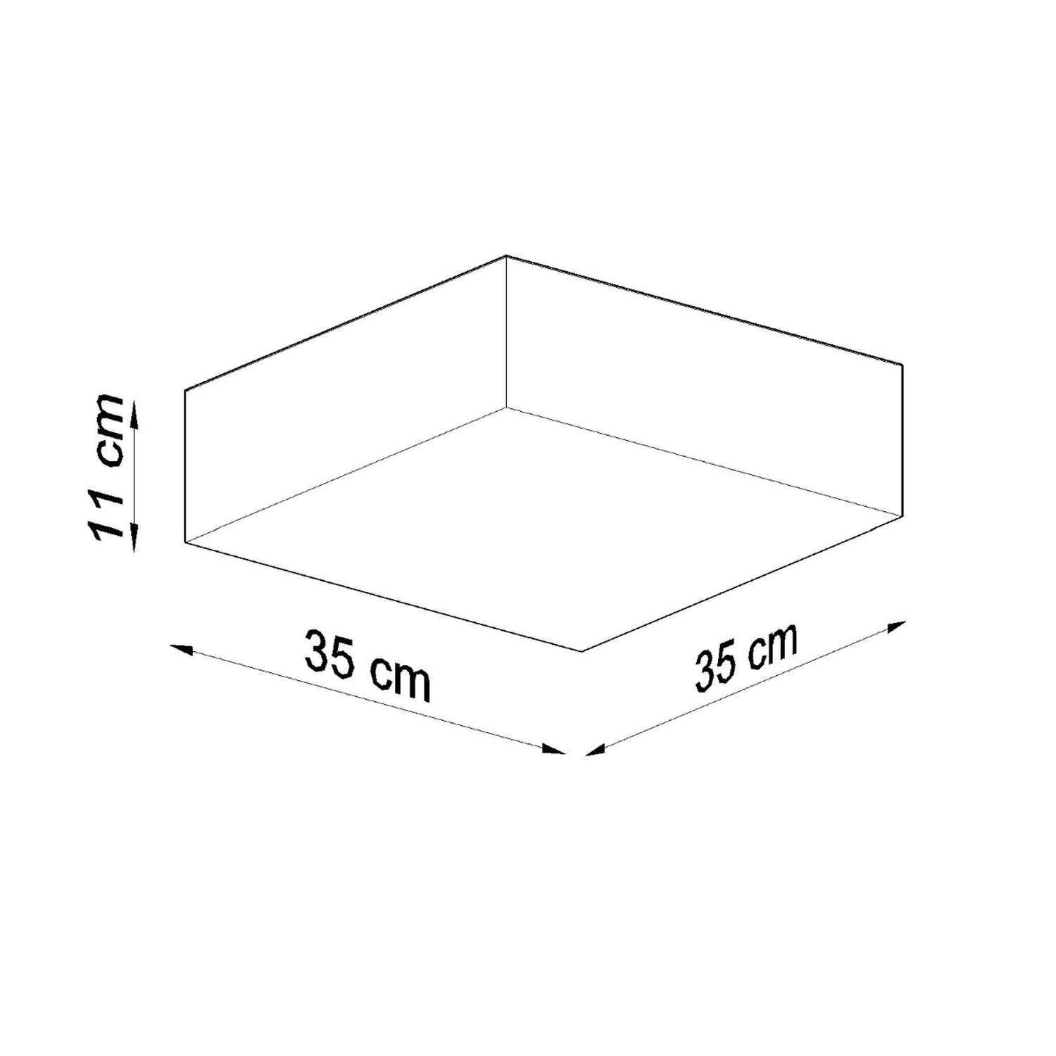Ceiling Lamp Horus 35 Black - Thumbnail 4
