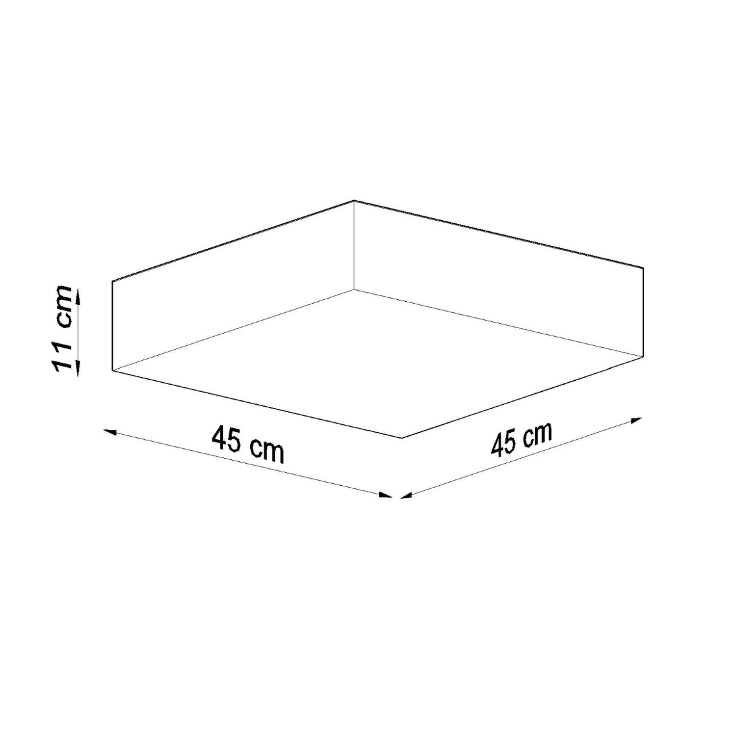 Ceiling Lamp Horus 45 Black - Thumbnail 4