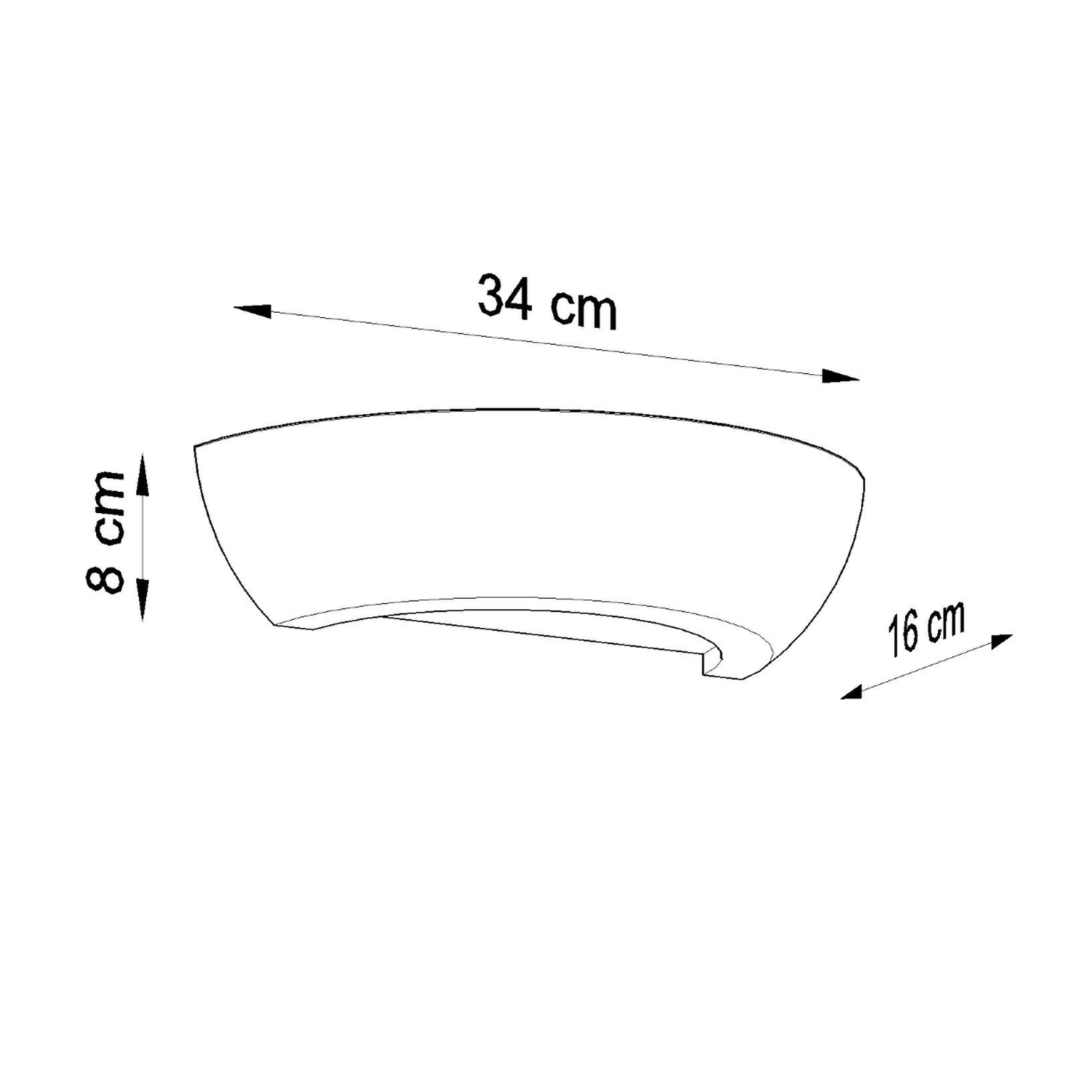 Wall Lamp Ceramic Oskar - Thumbnail 5