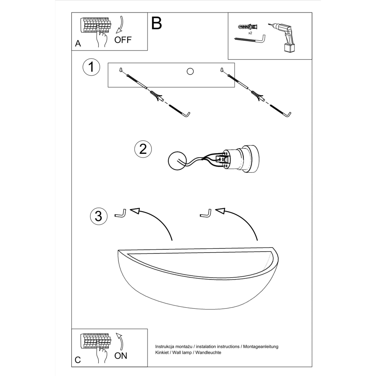 Wall Lamp Ceramic Oskar - Thumbnail 6