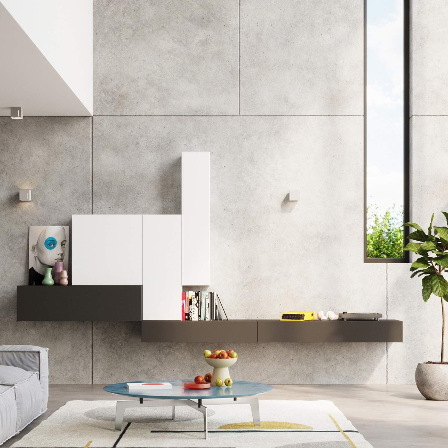 Wall Lamp Pixar Grey - Thumbnail 7