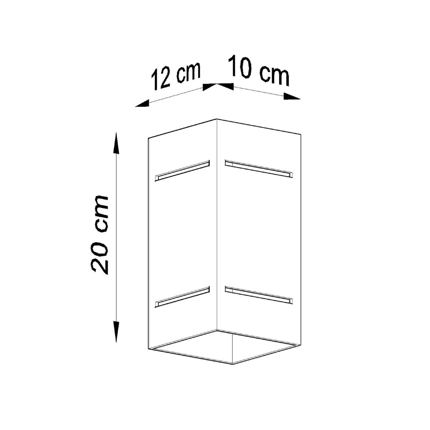 Wall Lamp Blocco White - Thumbnail 5