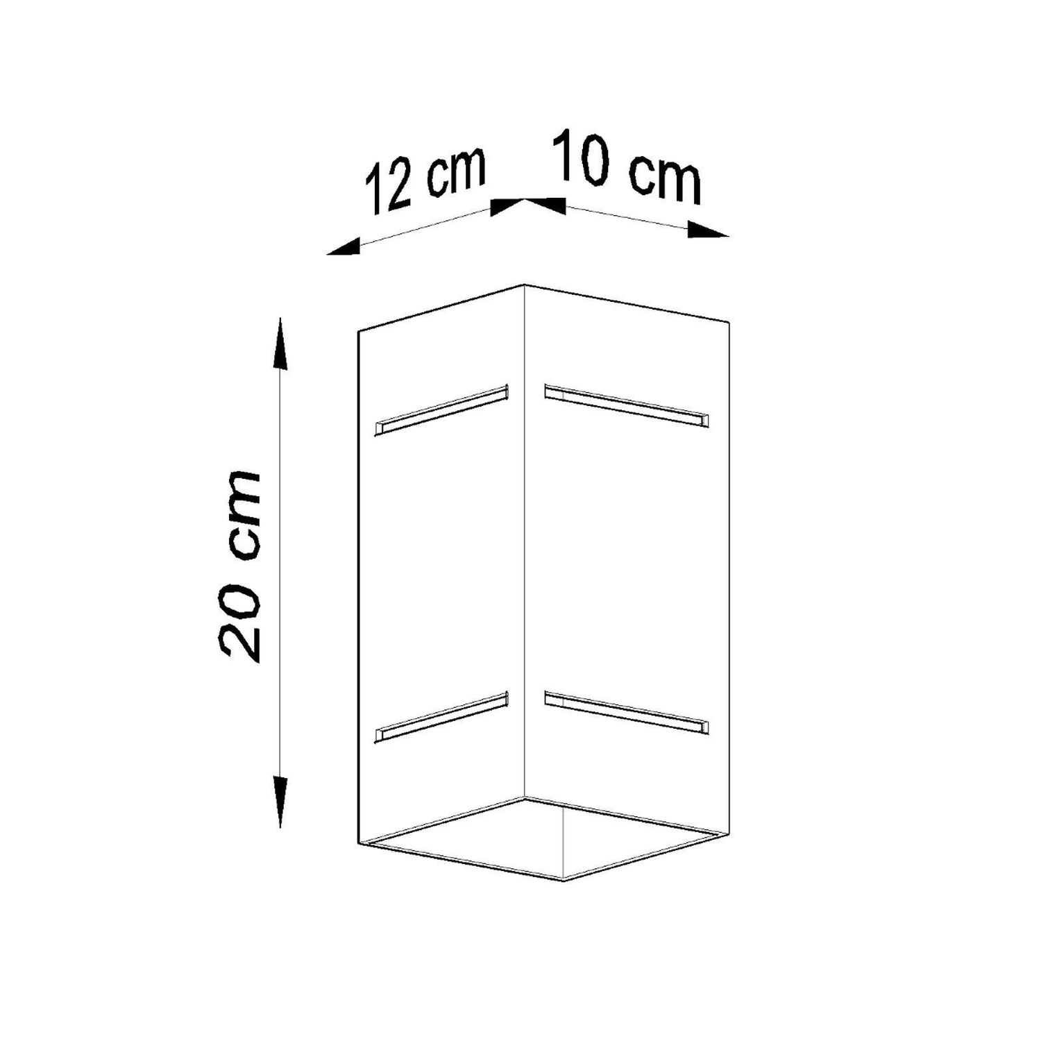 Wall Lamp Blocco Grey - Thumbnail 5