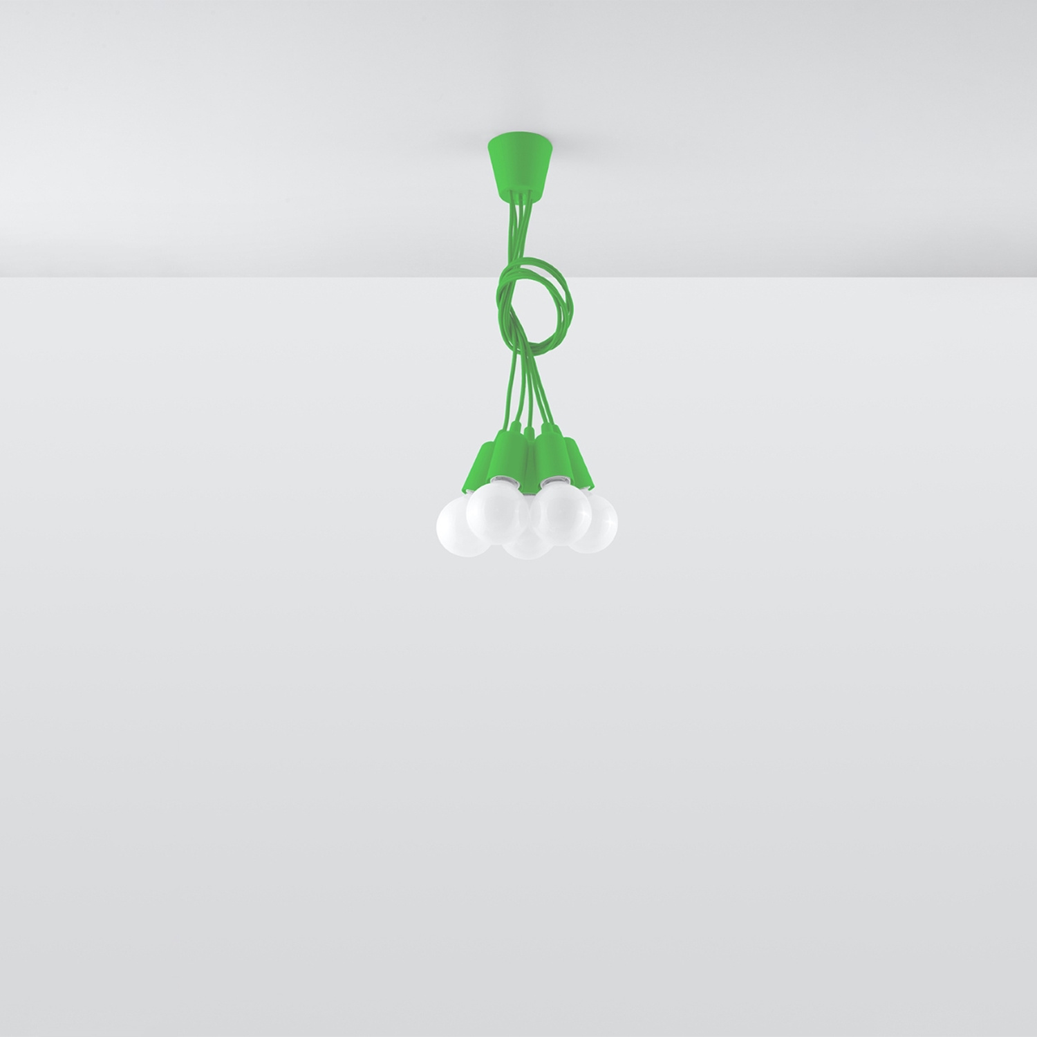 Pendant Lamp Diego 5 Green - Thumbnail 5