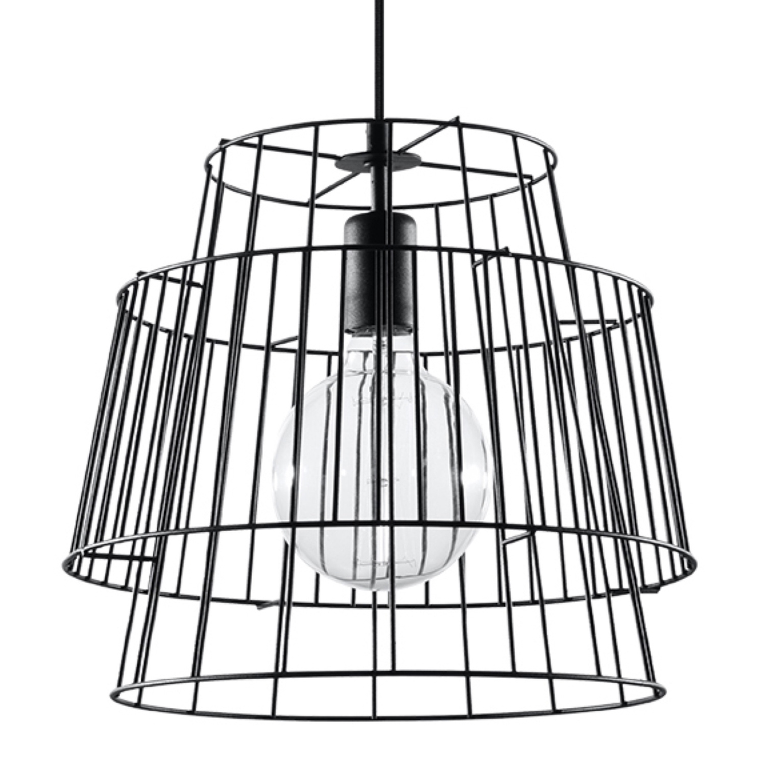 Pendant Lamp Gate Black