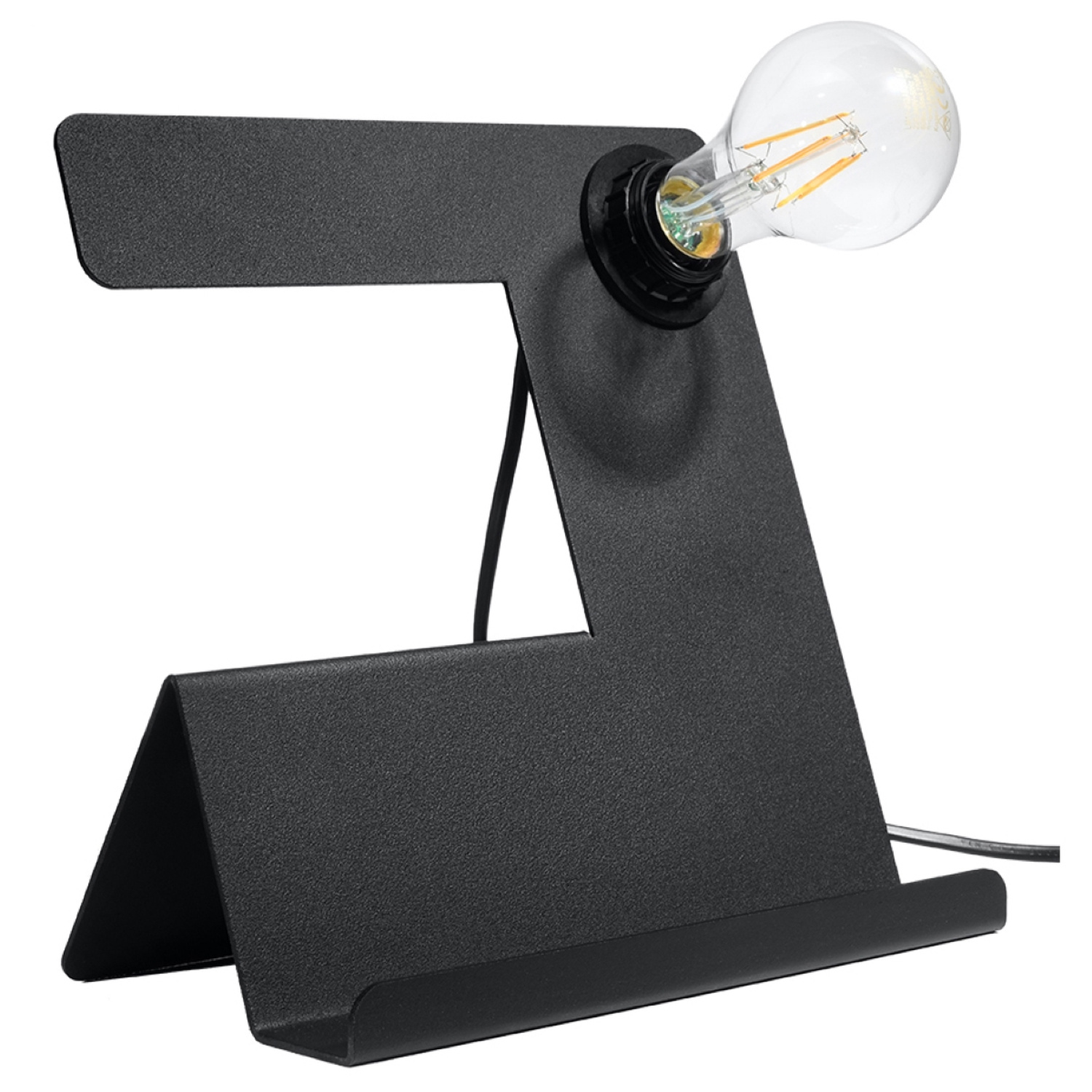 Table Lamp Incline Black