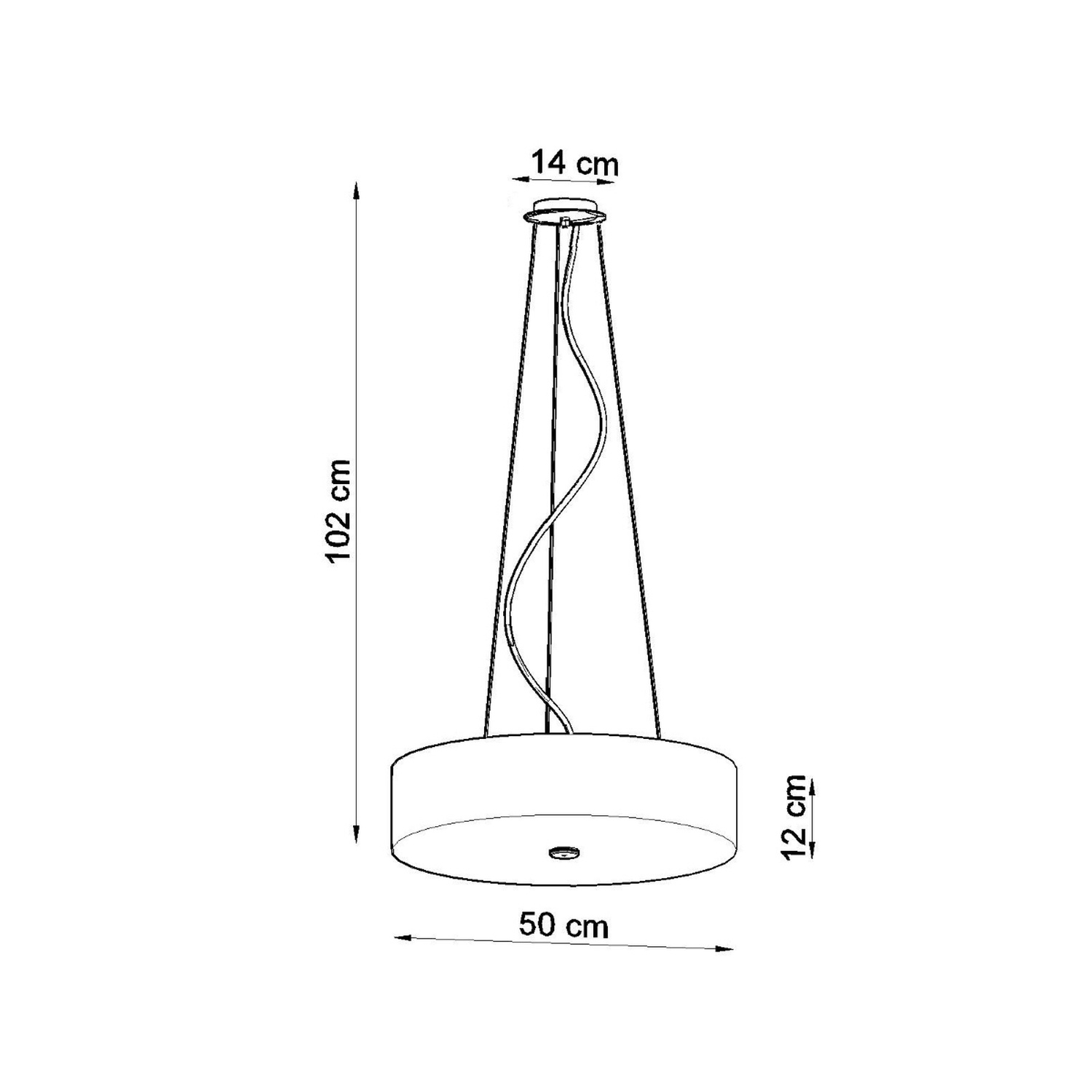 Chandelier Skala 50 White - Thumbnail 4