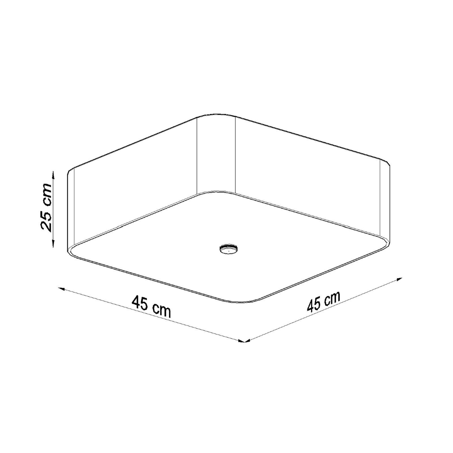 Ceiling Lamp Lokko 45 White - Thumbnail 4
