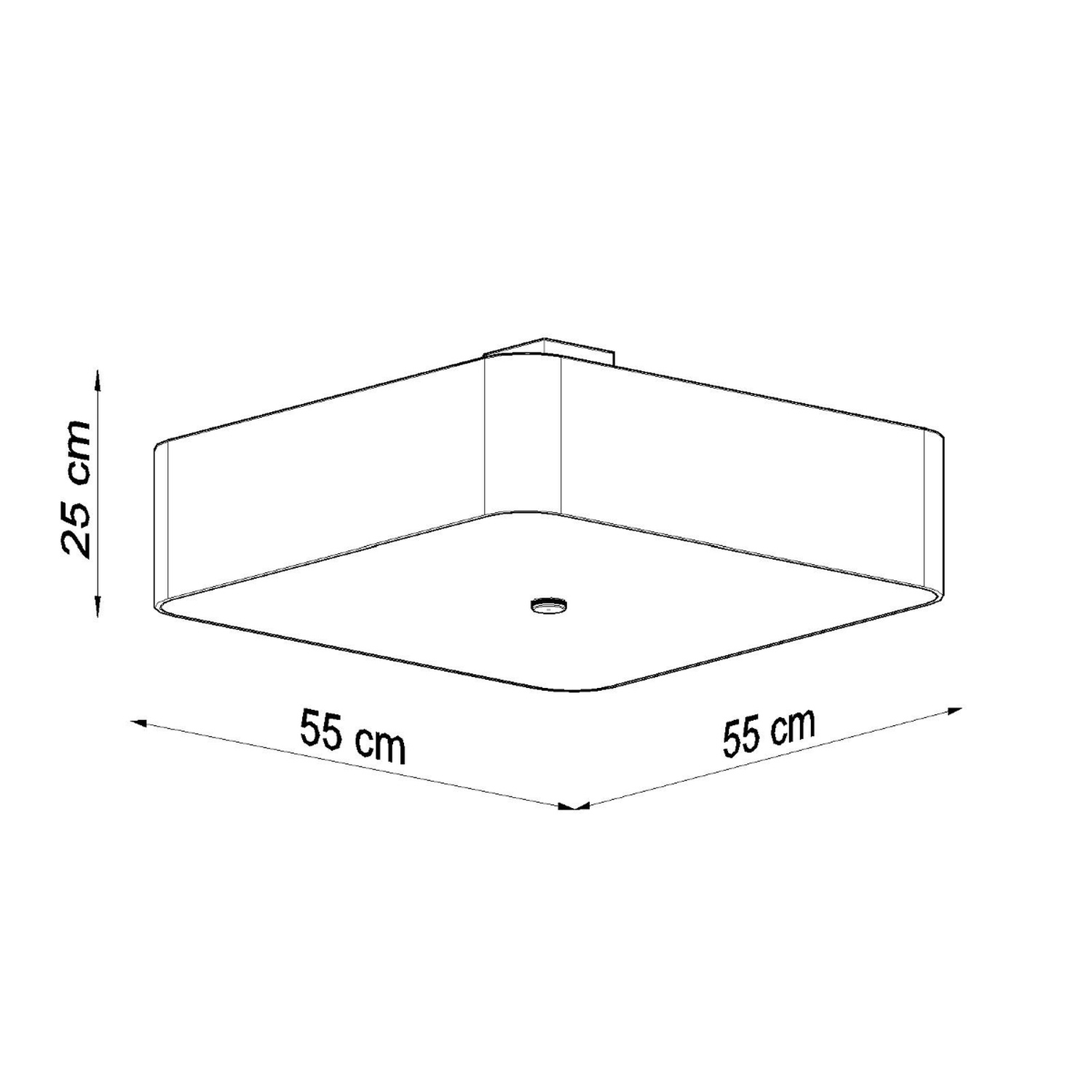 Ceiling Lamp Lokko 55 White - Thumbnail 4