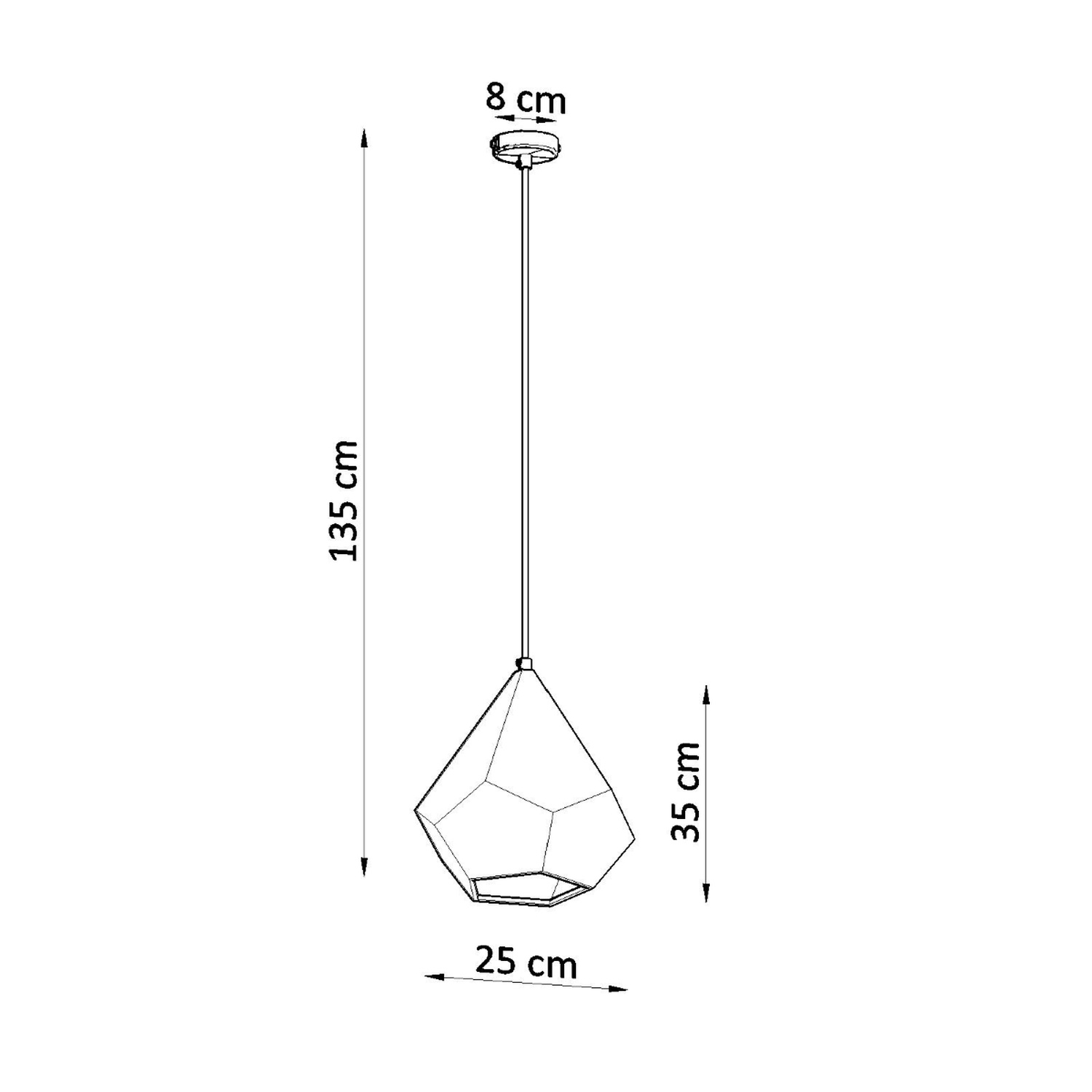 Ceramic Pendant Lamp Pavlus - Thumbnail 4