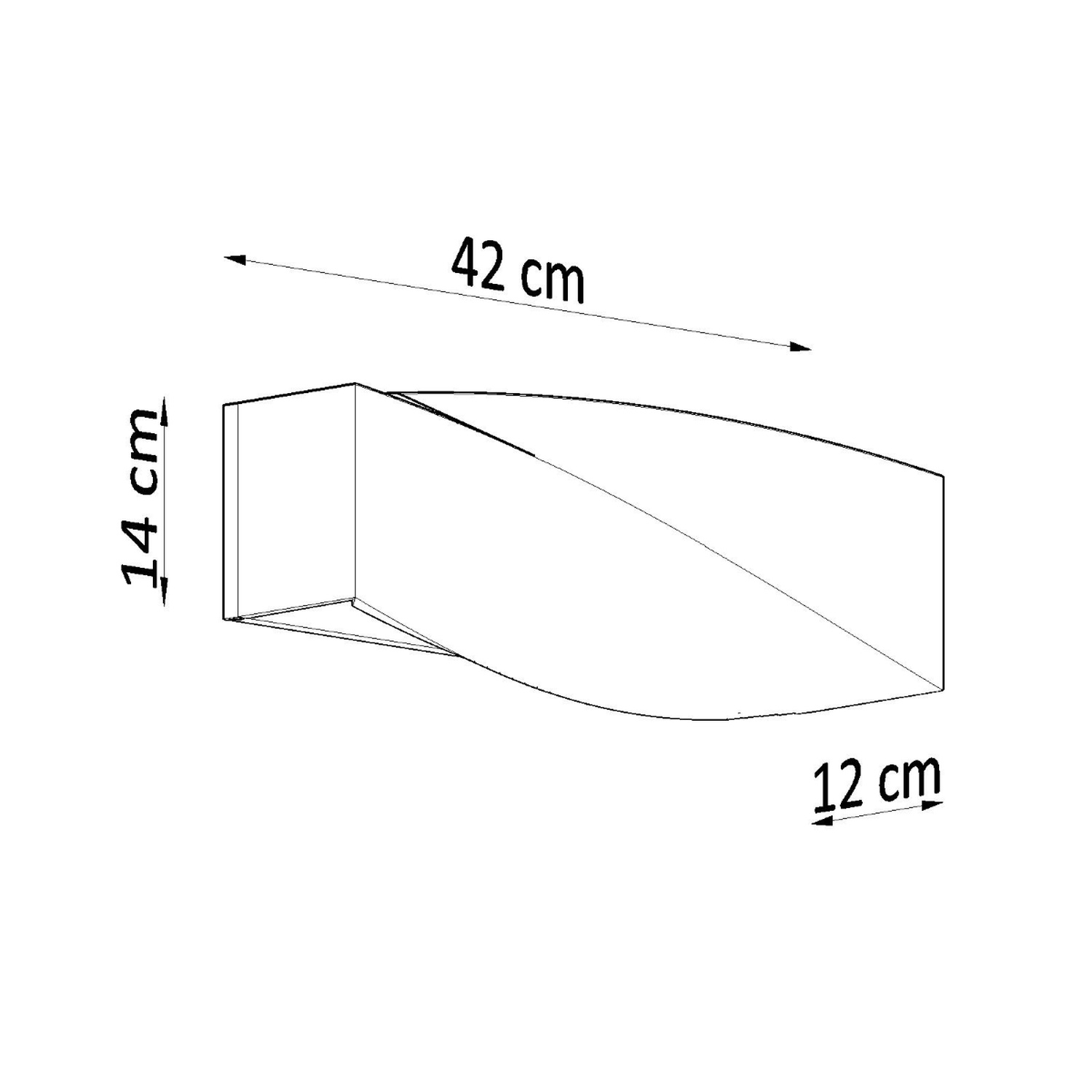 Wall Lamp Ceramic Sigma Grey - Thumbnail 4