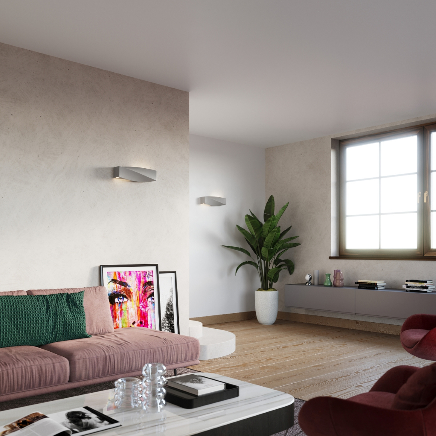 Wall Lamp Ceramic Sigma Grey - Thumbnail 6