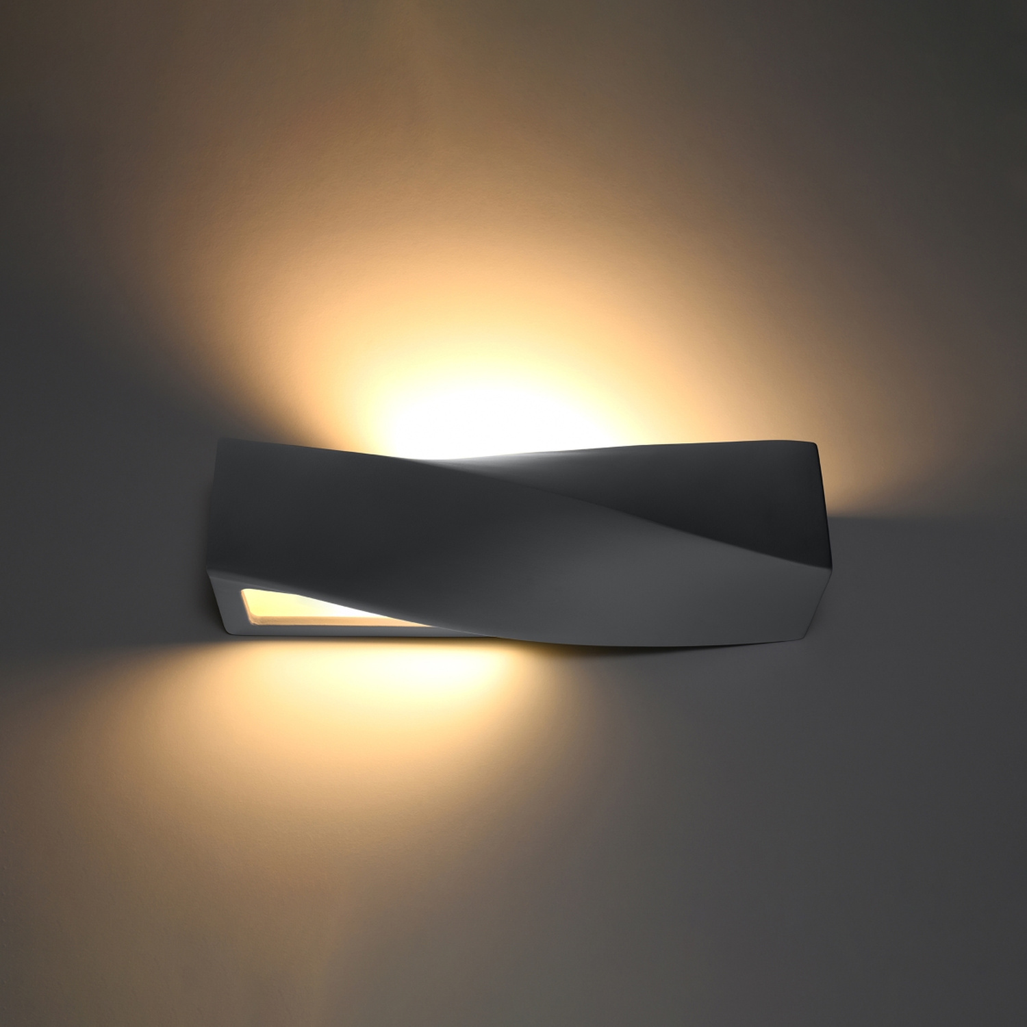 Wall Lamp Ceramic Sigma Grey - Thumbnail 3