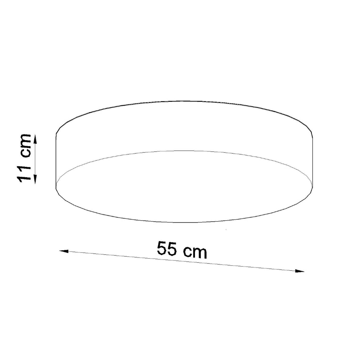 Ceiling Lamp Arena 55 Grey - Thumbnail 4