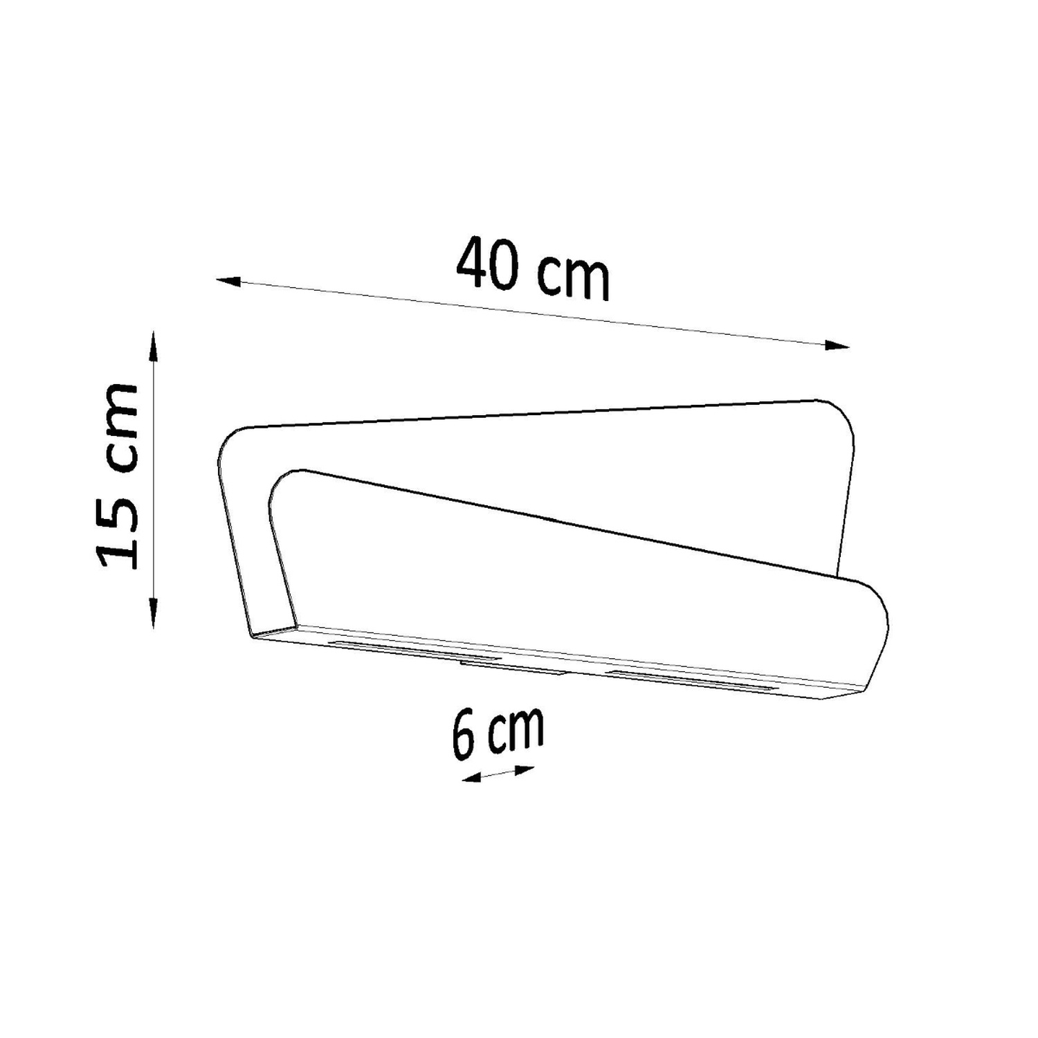 Wall Lamp Bascia White - Thumbnail 4