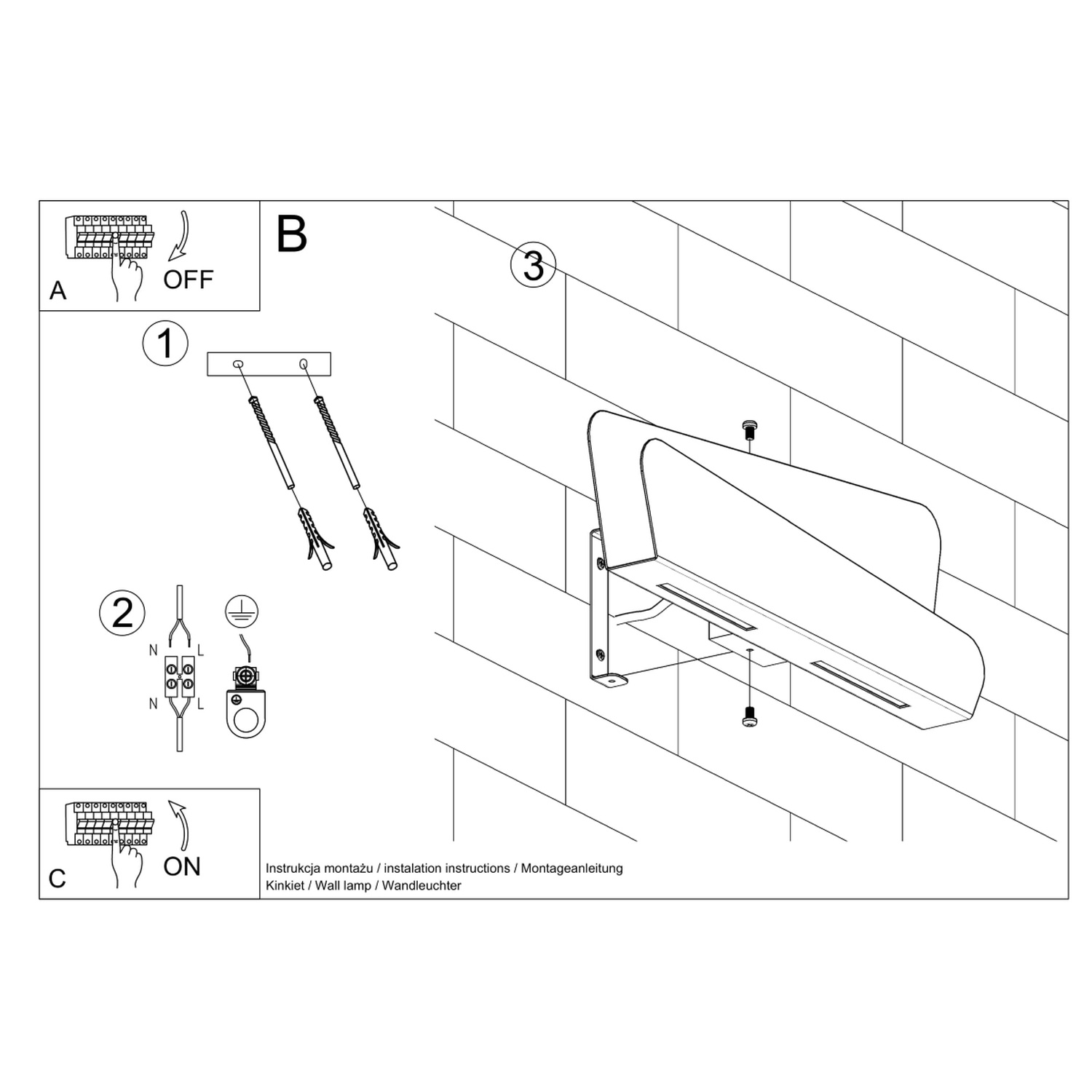 Wall Lamp Bascia White - Thumbnail 5