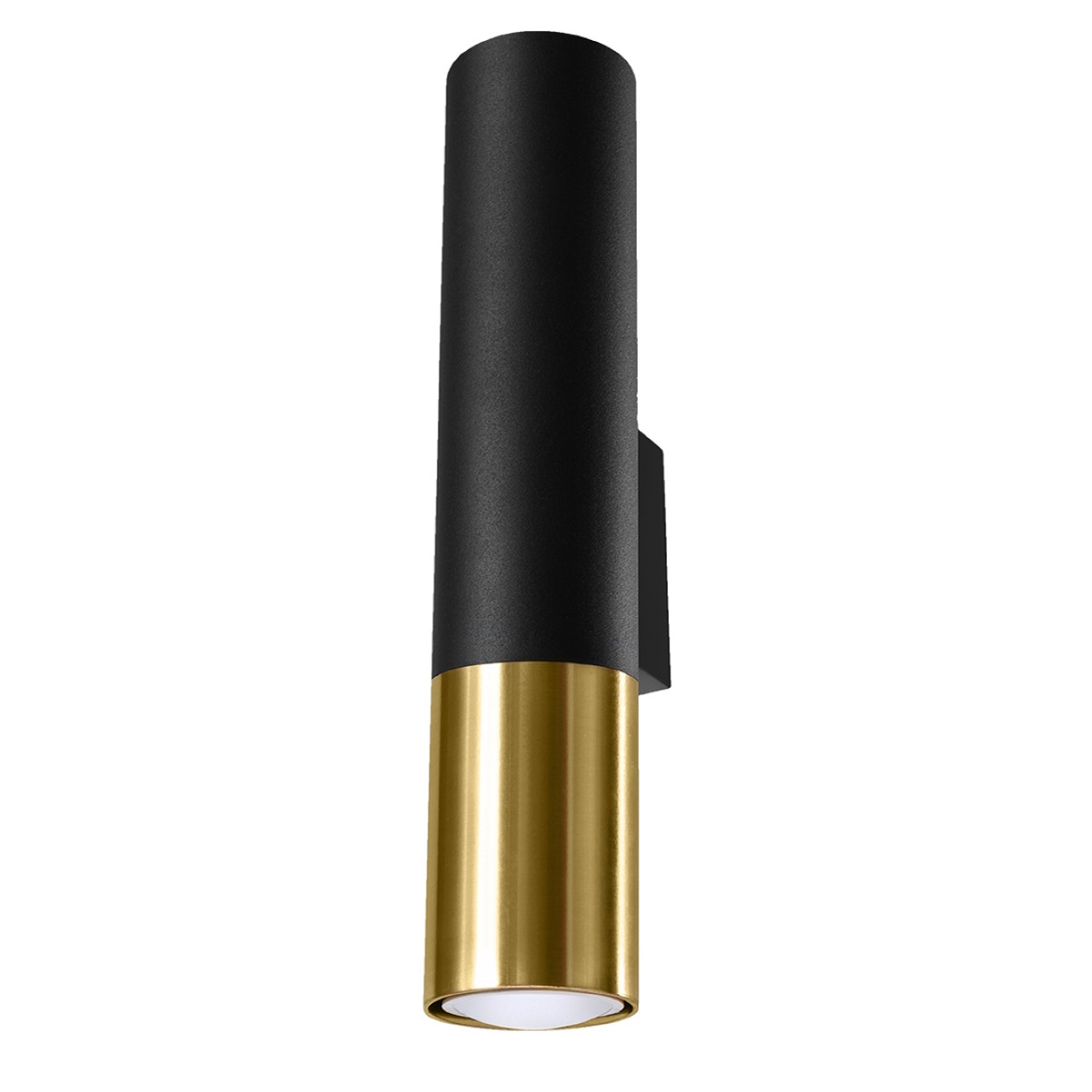 Seinalamp LOOPEZ must/kuldne Sollux Lighting