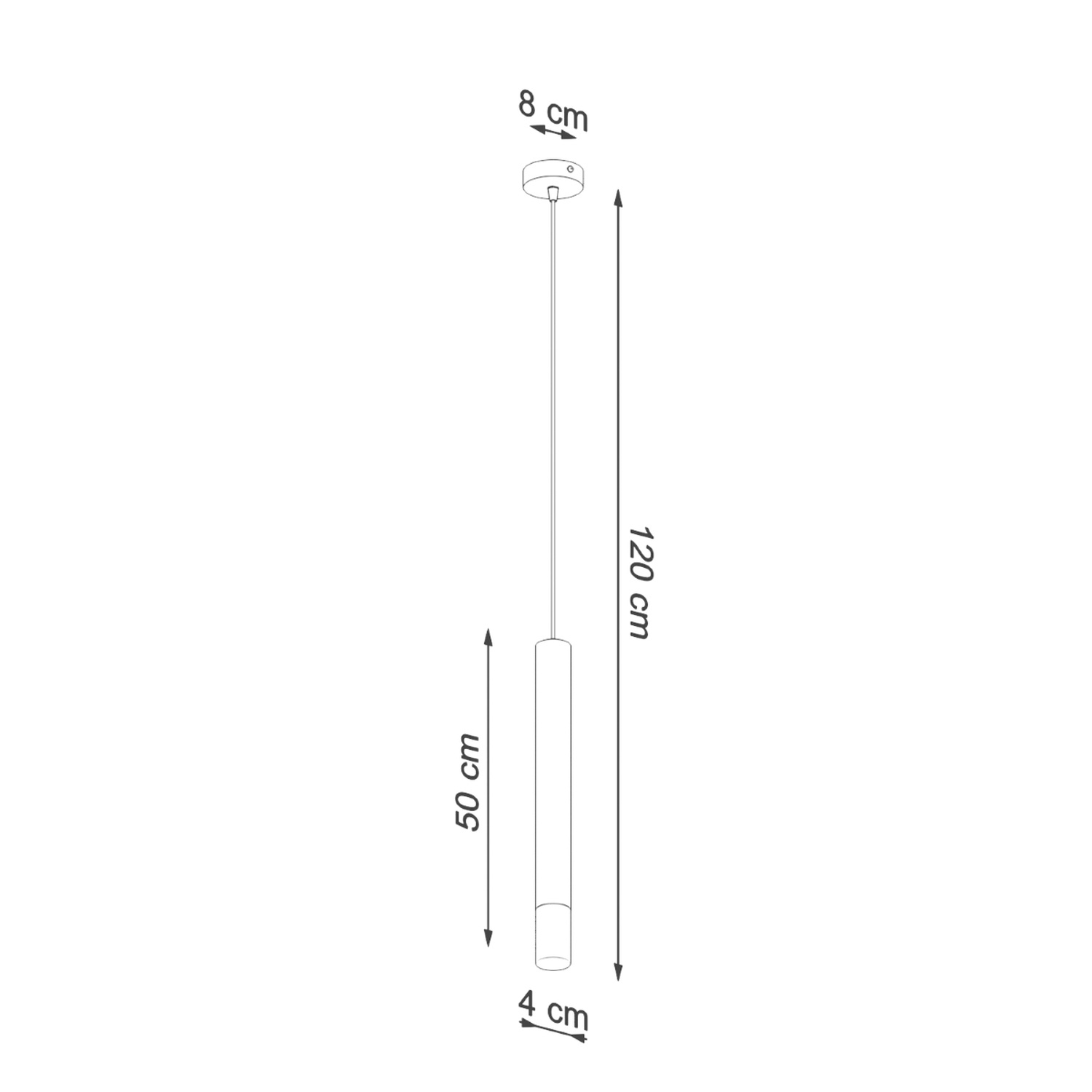 Pendant Lamp Wezyr 1 White - Thumbnail 4