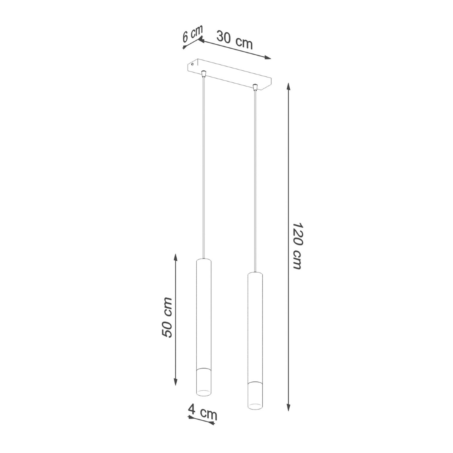 Pendant Lamp Wezyr 2 Black - Thumbnail 4