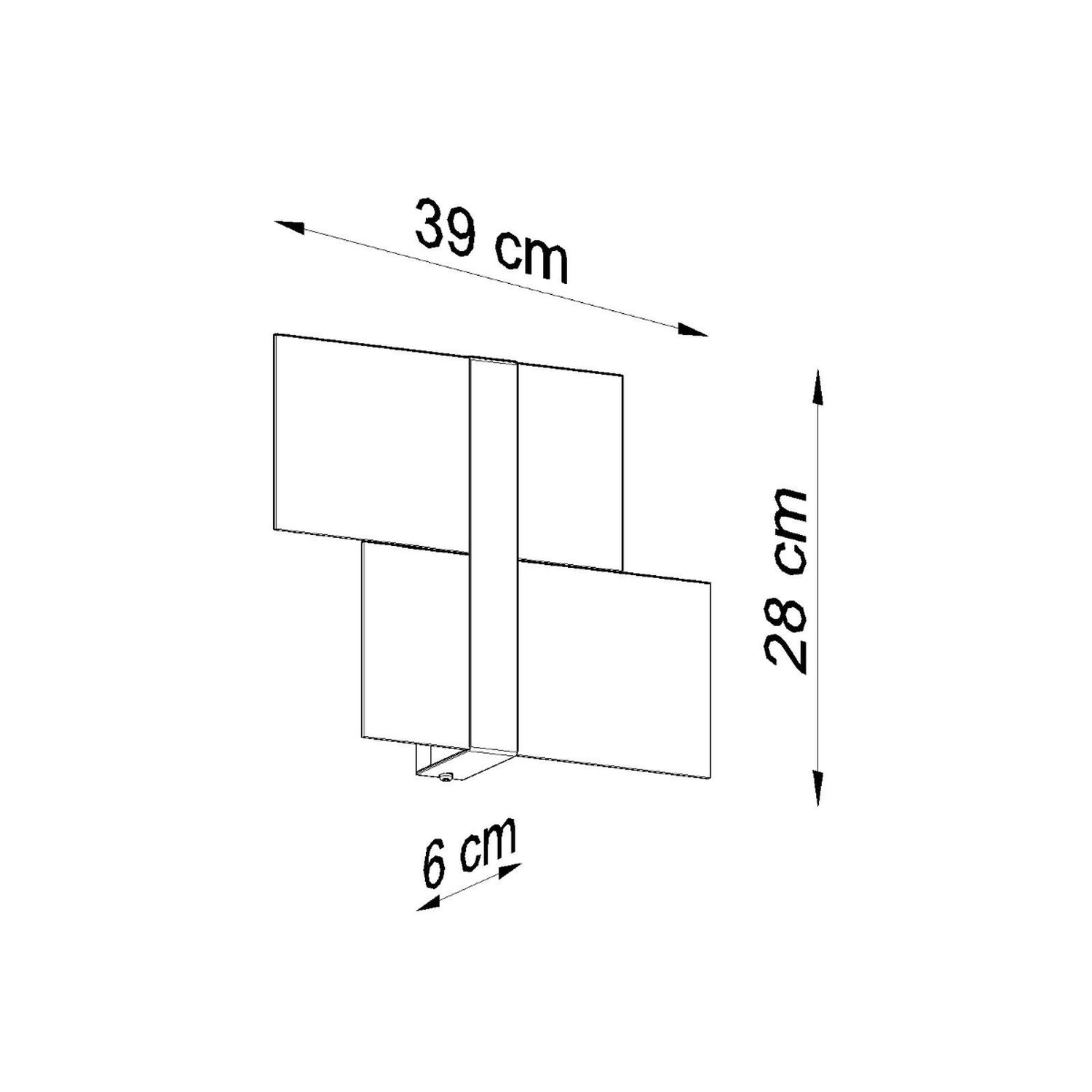 Wall Lamp Massimo White - Thumbnail 4