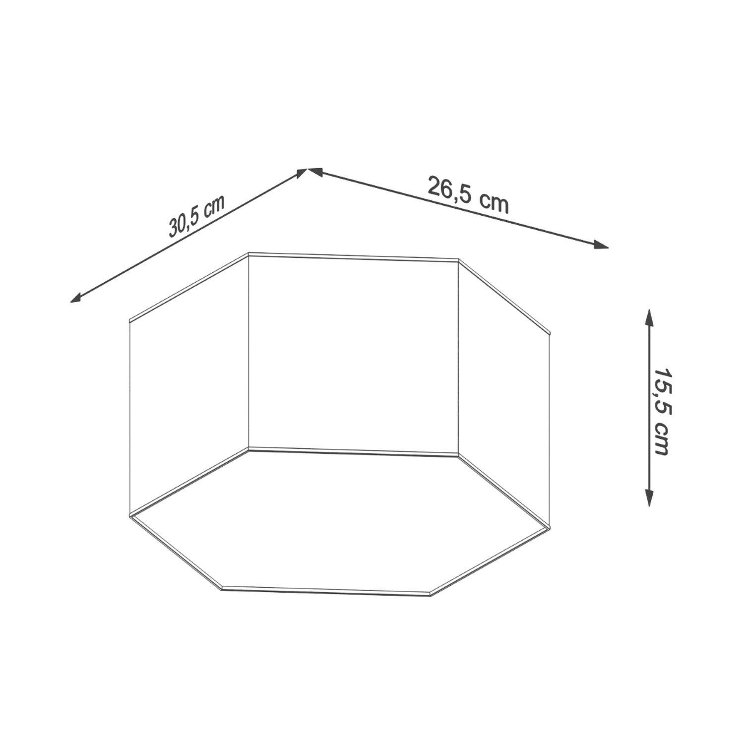 Ceiling Lamp Sunde 15 White - Thumbnail 7