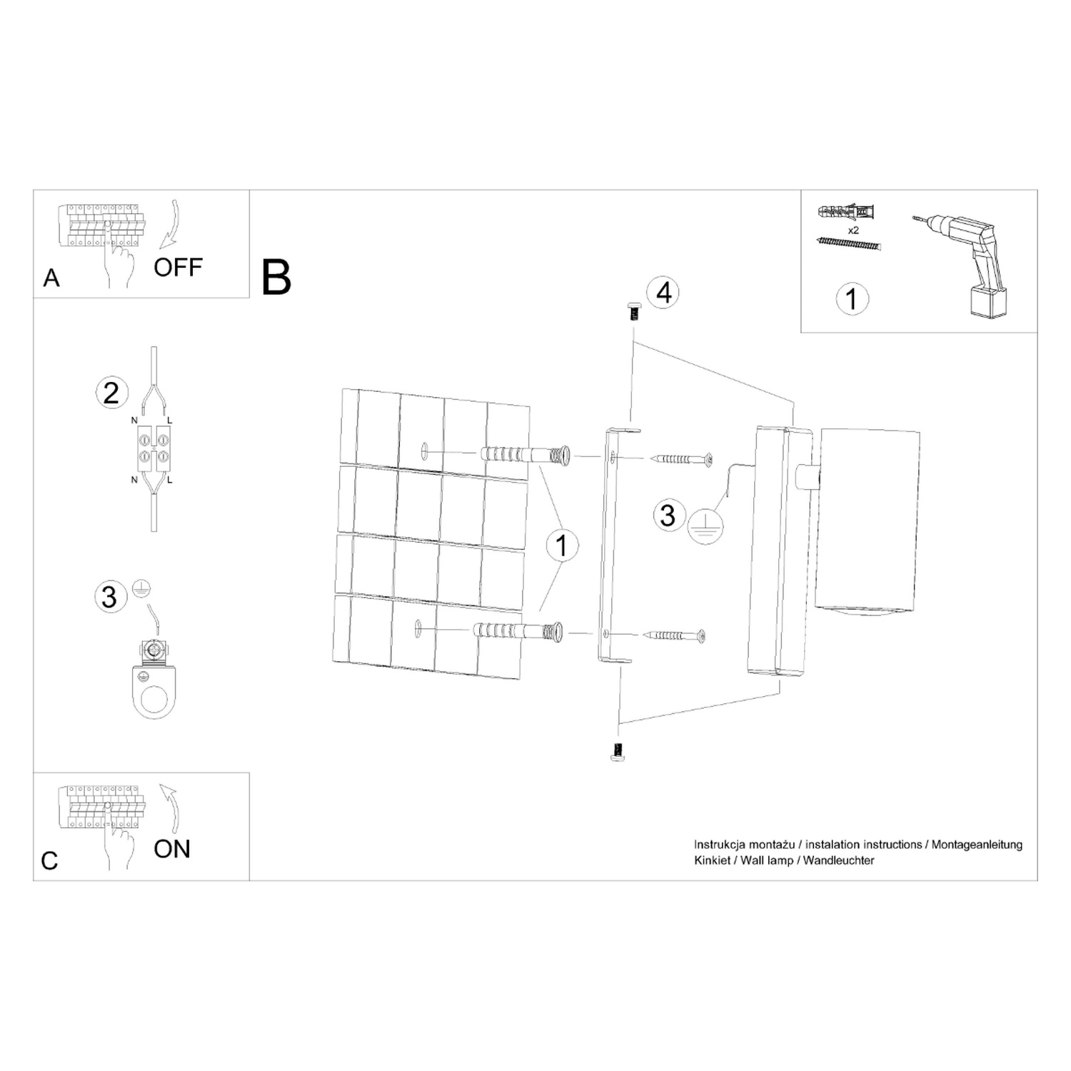 Wall Lamp Utti White - Thumbnail 5
