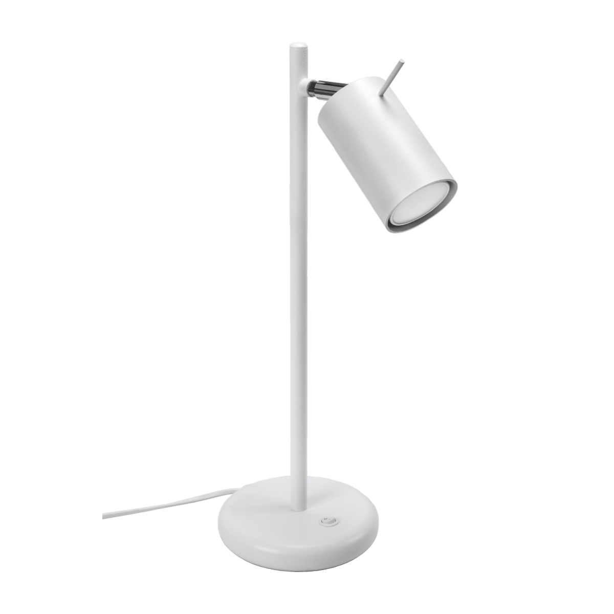 Stolná lampa RING biela