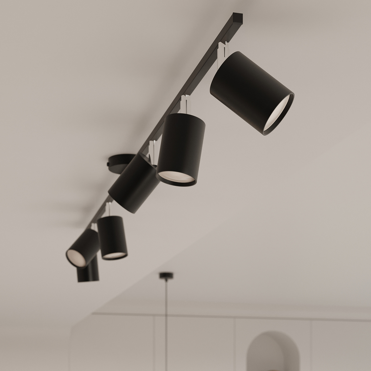Ceiling Lamp Lemmi 6L Black - Thumbnail 6