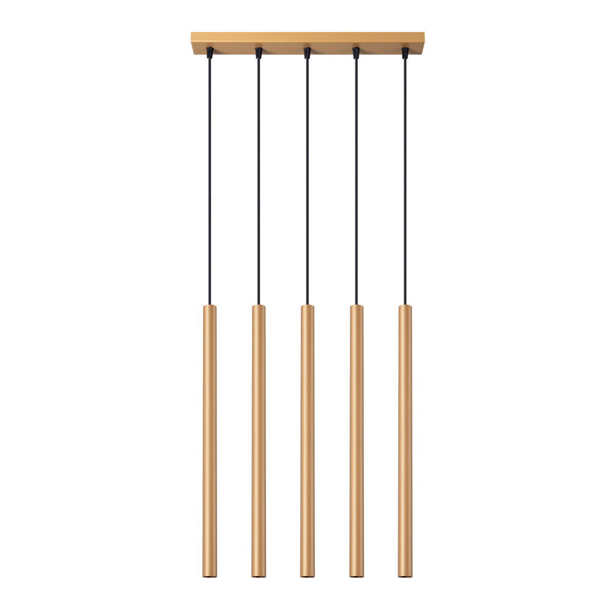 Rippvalgusti PASTELO 5L kuldne Sollux Lighting