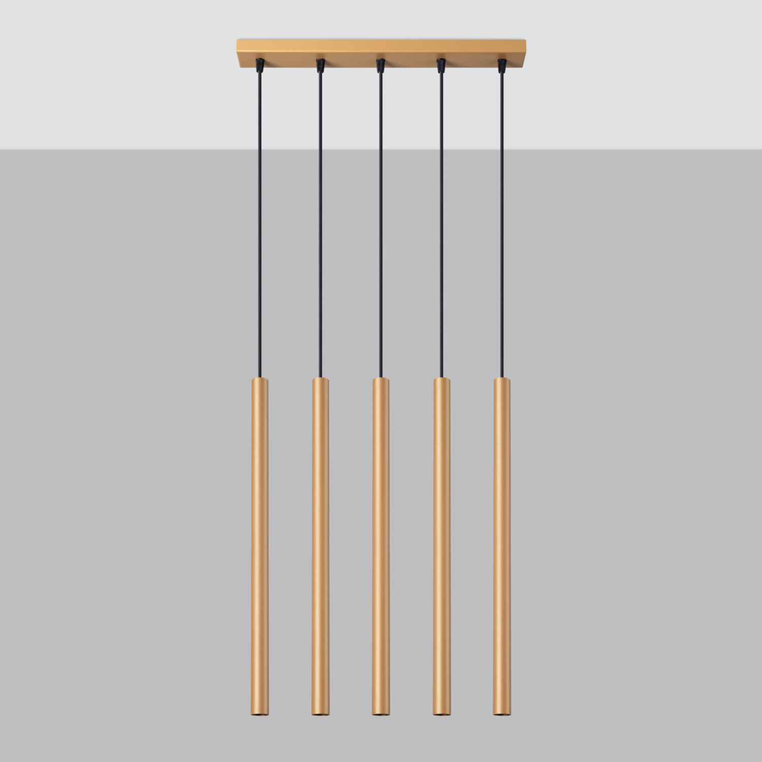 Pendant Lamp Pastelo 5L  Gold - Thumbnail 2
