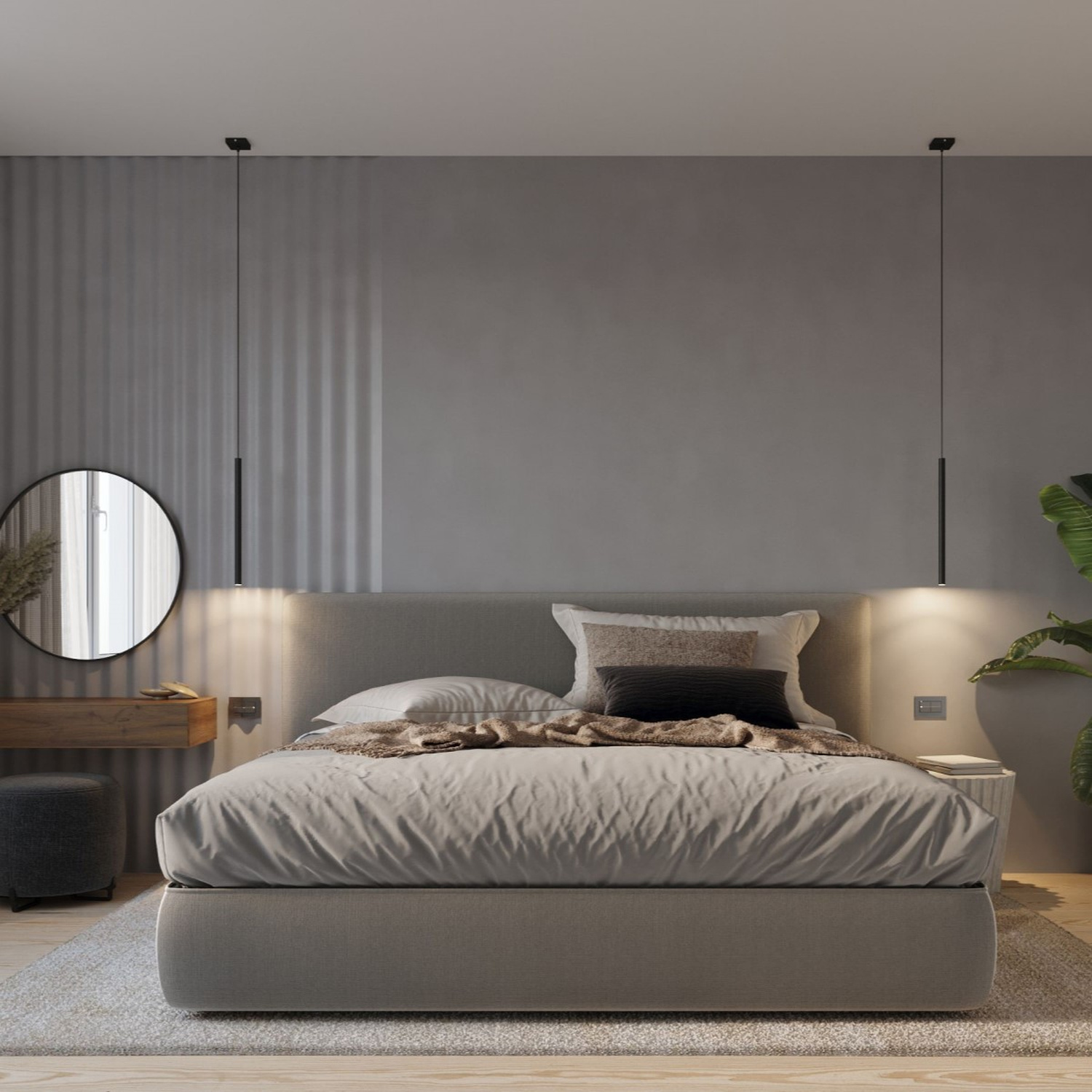 Pendant Lamp Pastelo 5P Black - Thumbnail 8