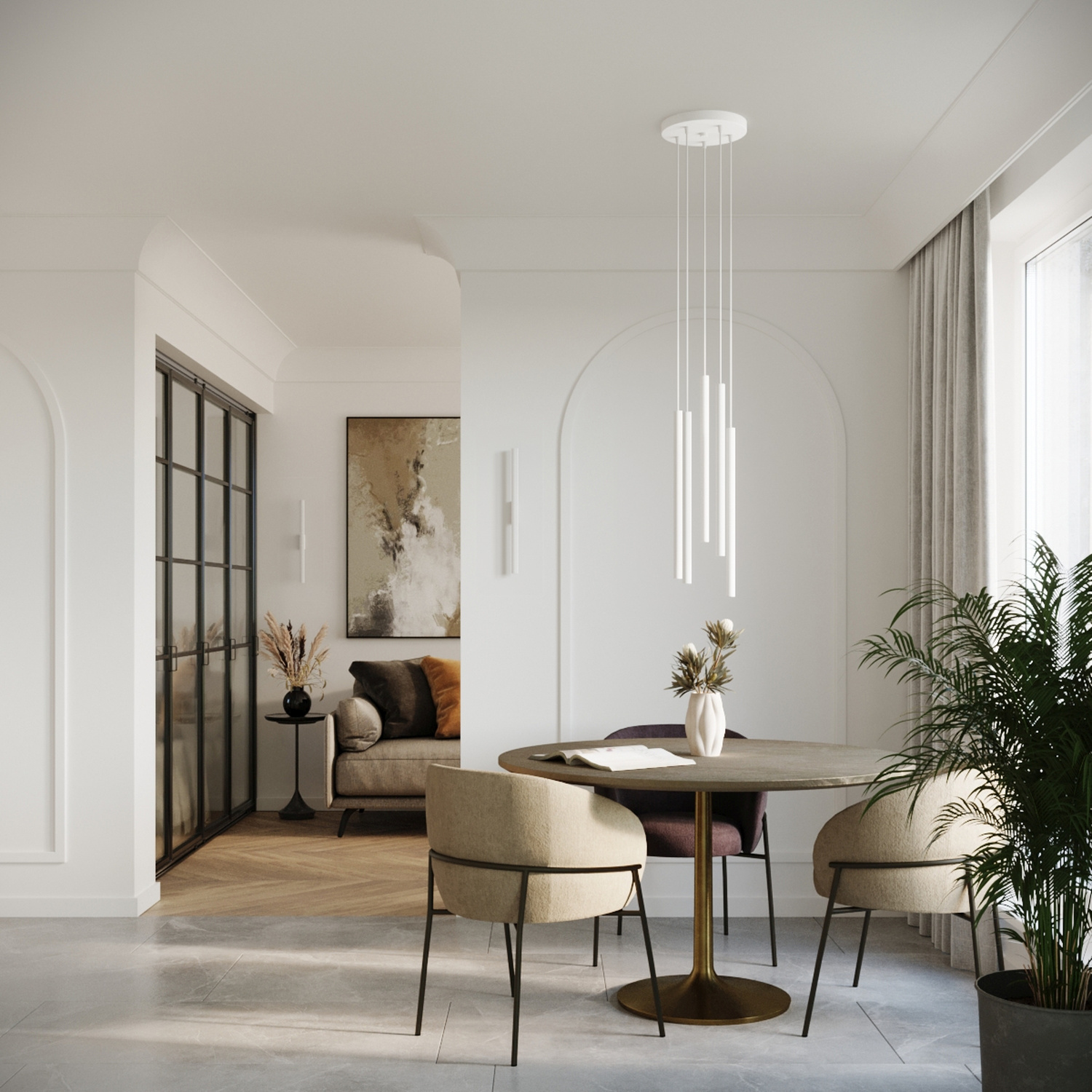 Wall Lamp Pastelo 2 White - Thumbnail 7