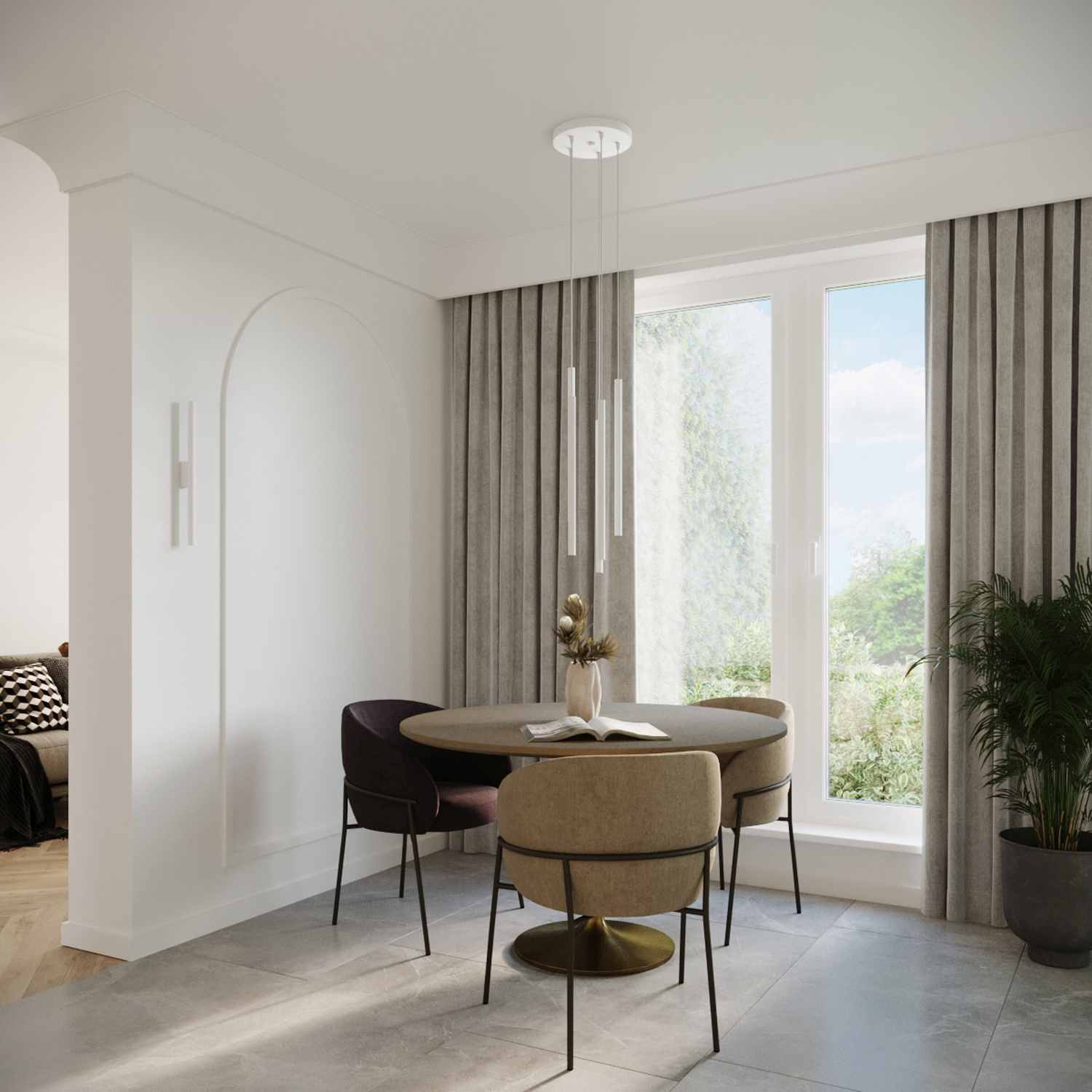 Wall Lamp Pastelo 2 White - Thumbnail 8