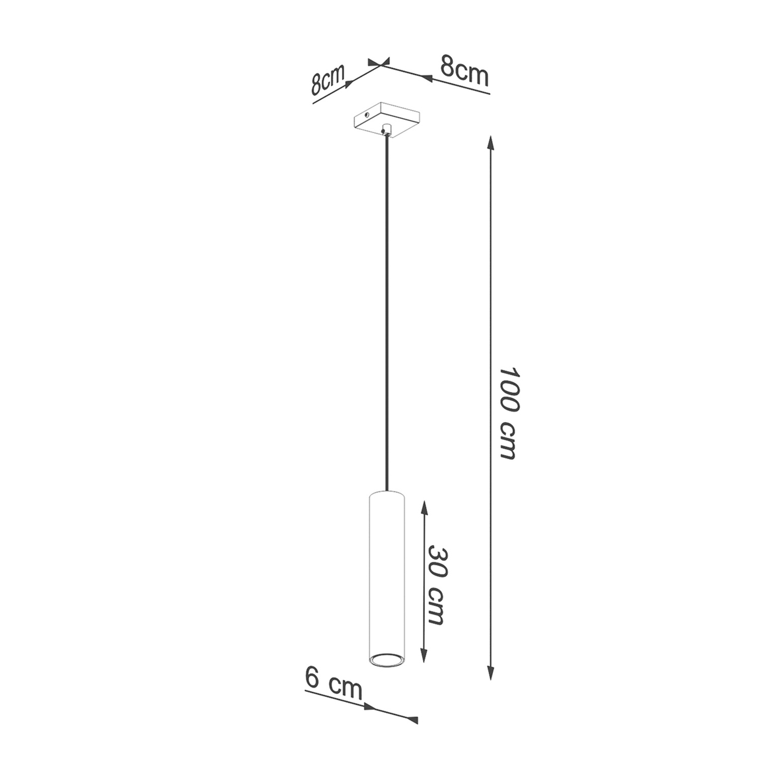 Pendant Lamp Lagos 1 Polished Gold - Thumbnail 5