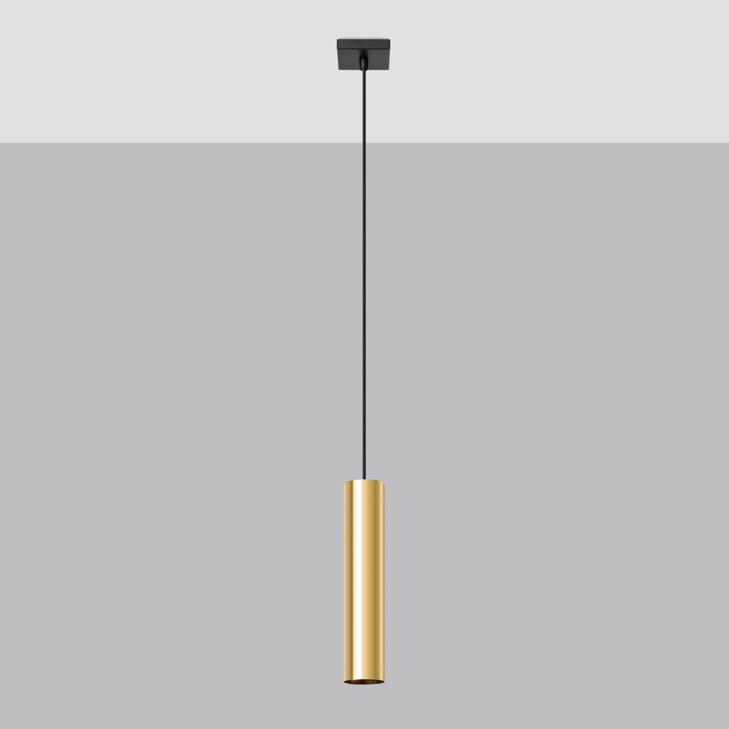 Pendant Lamp Lagos 1 Polished Gold - Thumbnail 2