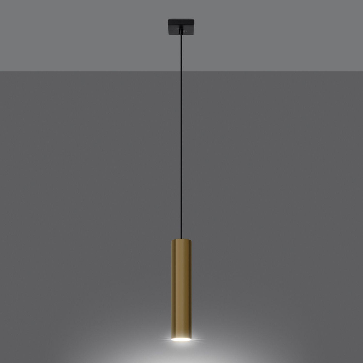 Pendant Lamp Lagos 1 Polished Gold - Thumbnail 3