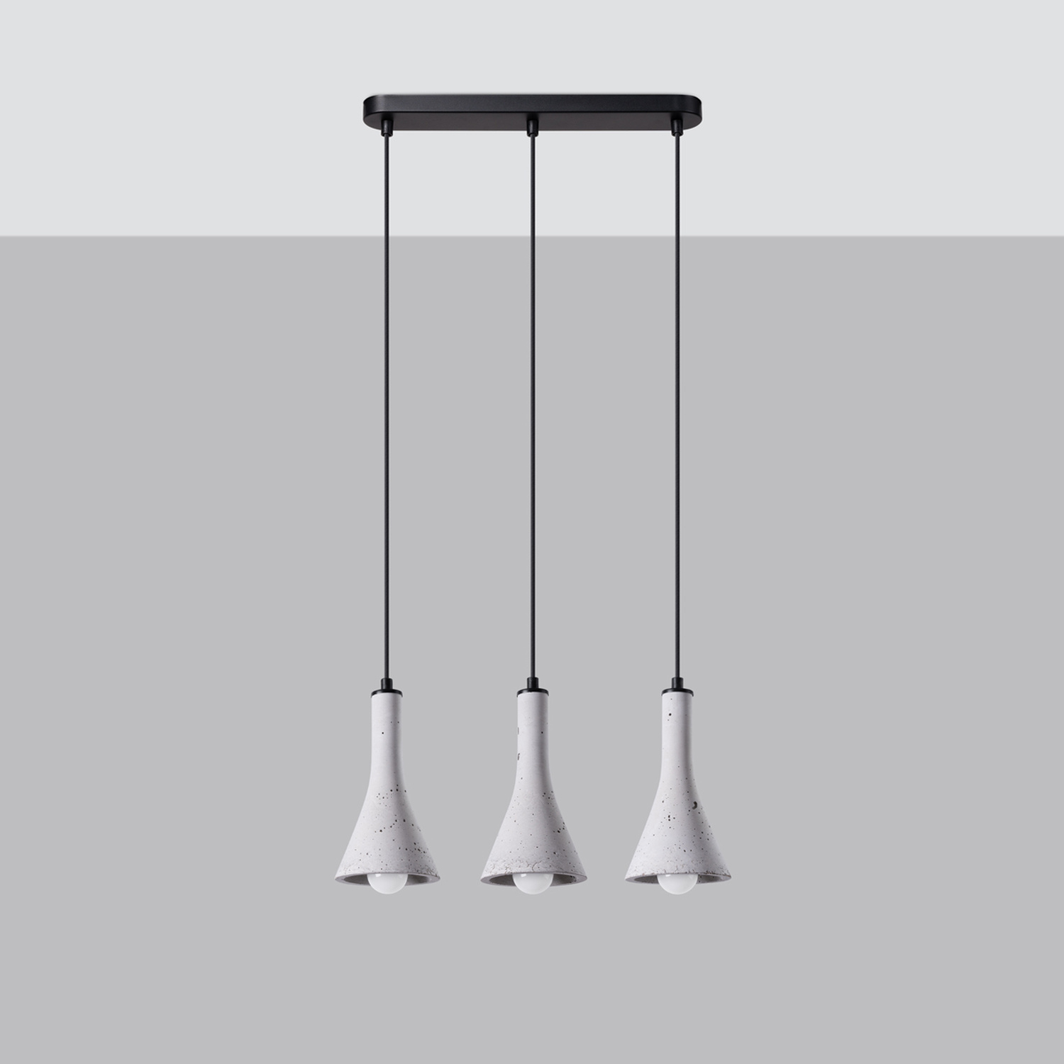 Pendant Lamp Rea 3L Concrete - Thumbnail 2