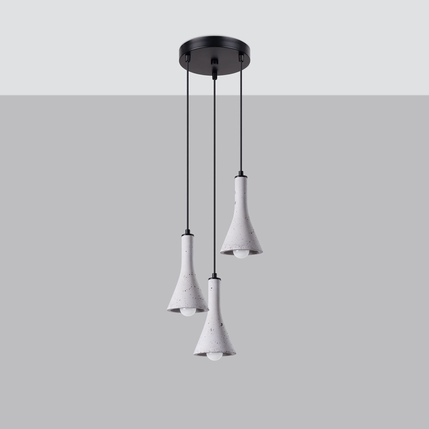 Pendant Lamp Rea 3P Concrete - Thumbnail 2