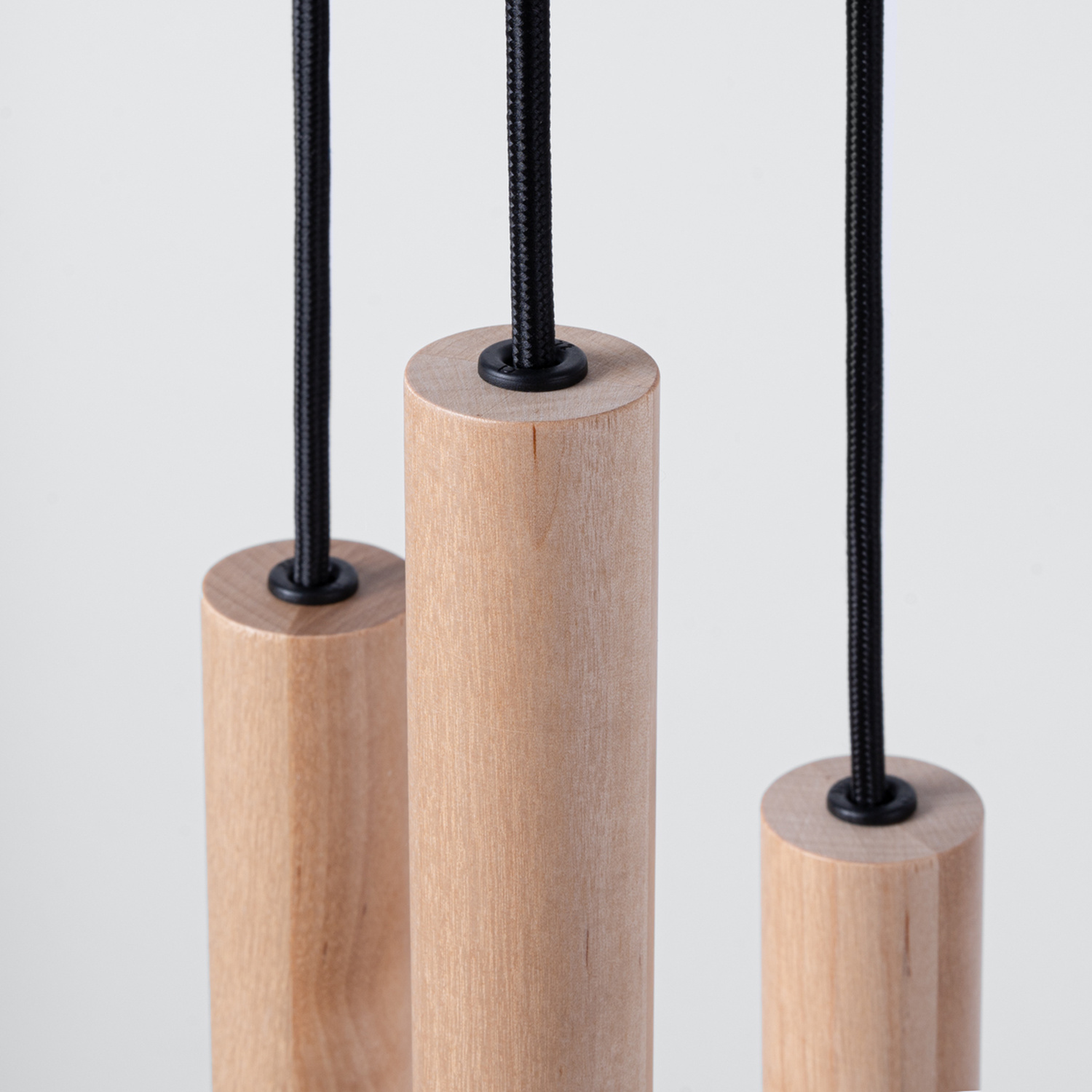 Pendant Lamp Pastelo 5P Wood - Thumbnail 4