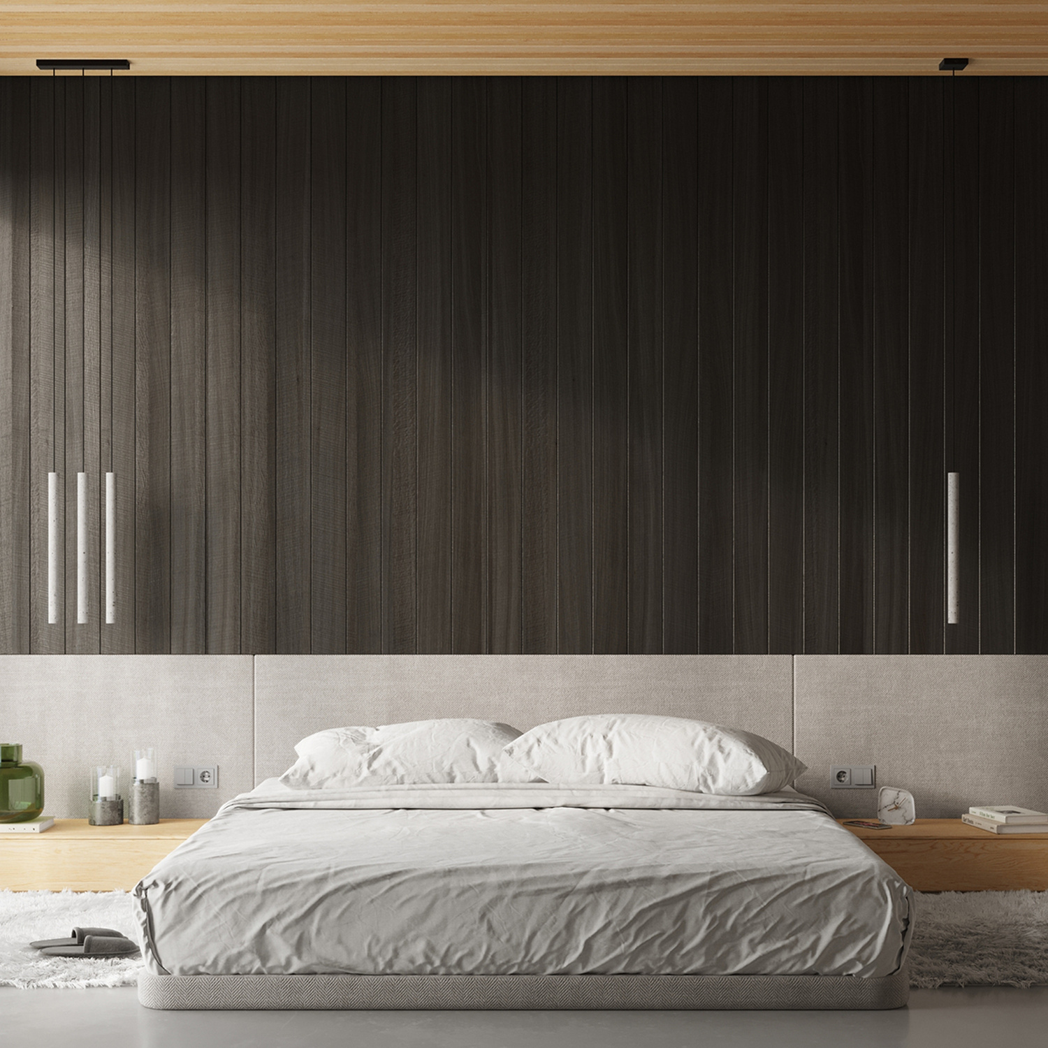 Pendant Lamp Pastelo 3P Concrete - Thumbnail 8