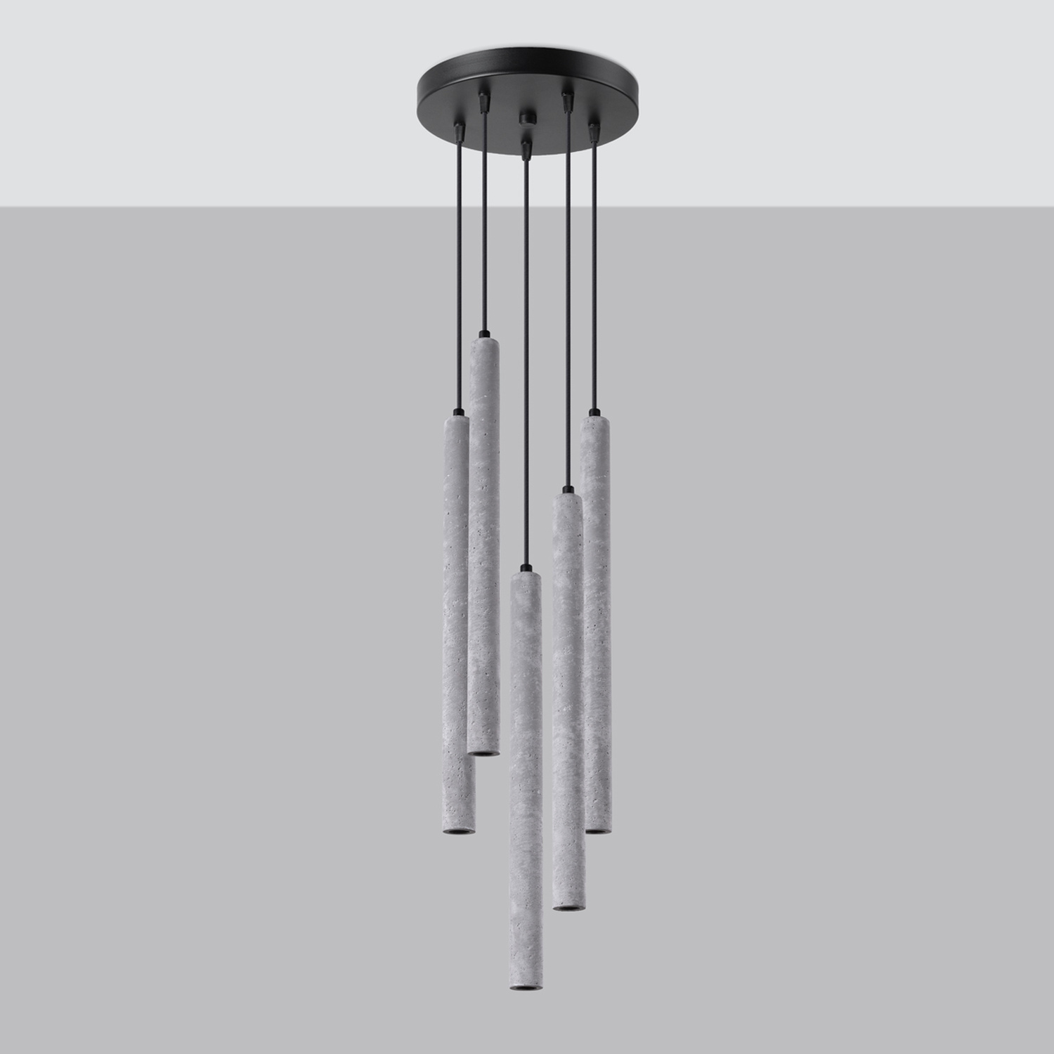 Pendant Lamp Pastelo 5P Concrete - Thumbnail 2