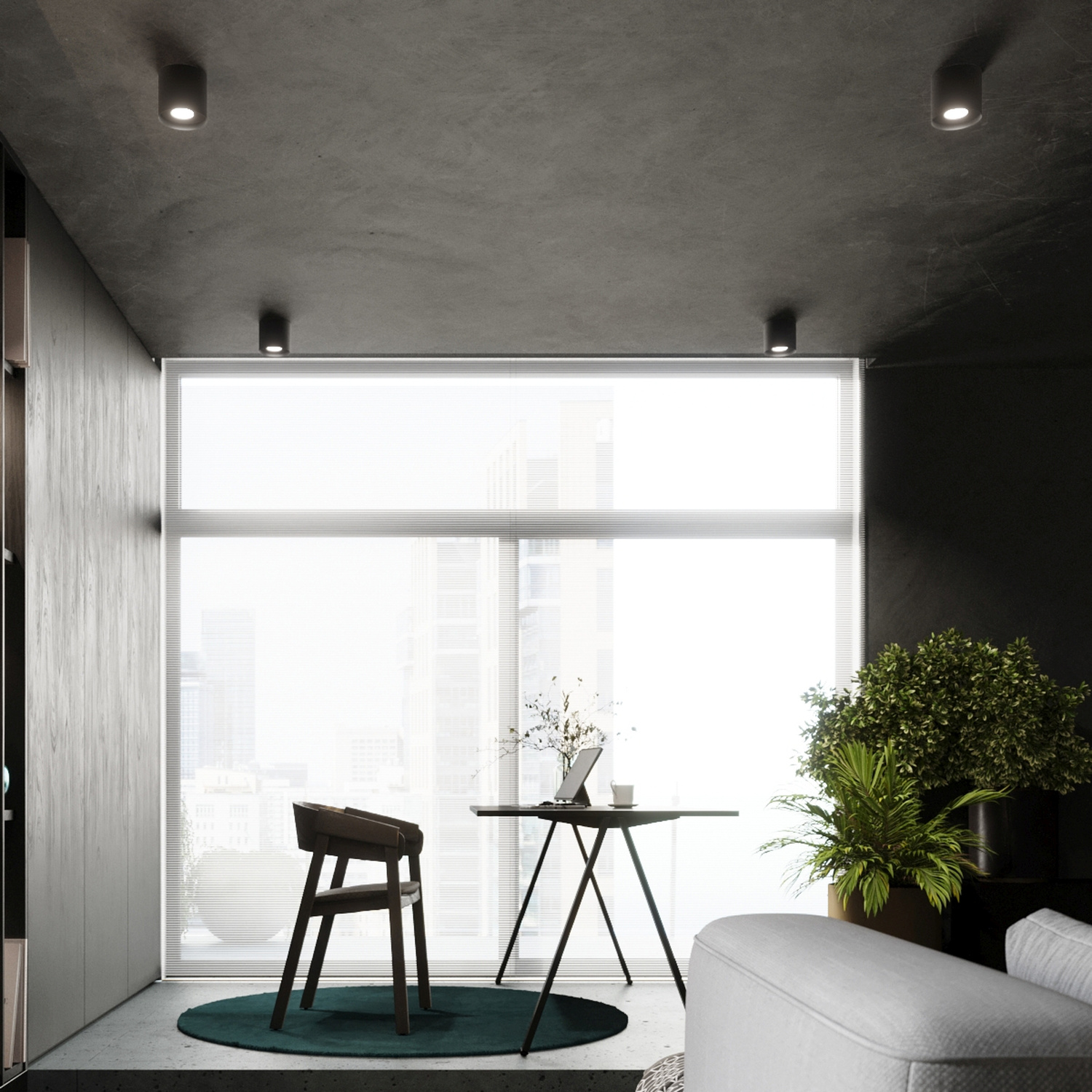 Ceiling Lamp Mika Black - Thumbnail 8