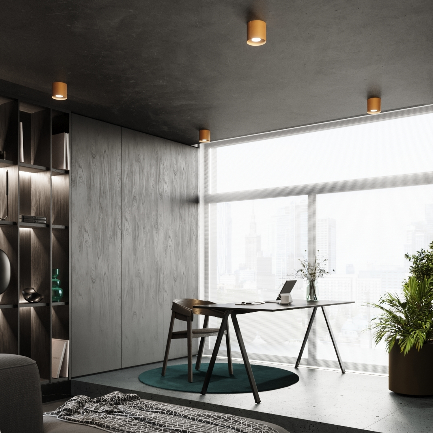 Ceiling Lamp Mika Gold - Thumbnail 9