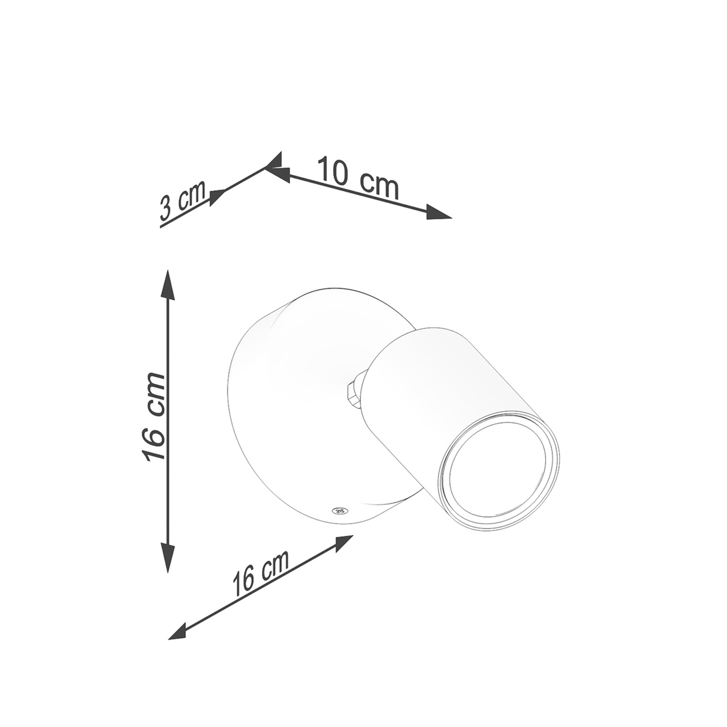 Wall Lamp Verdo White - Thumbnail 5