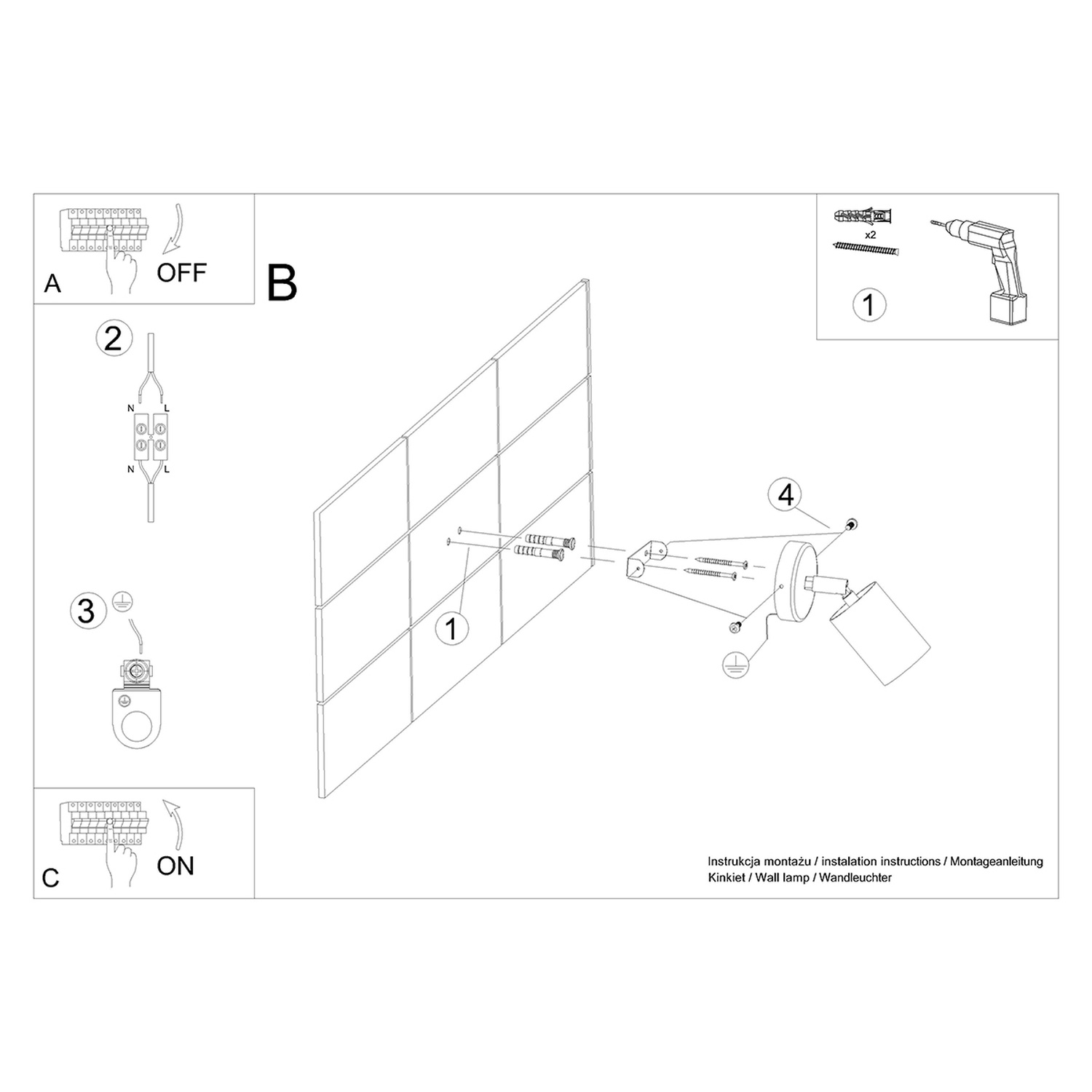 Wall Lamp Verdo White - Thumbnail 6