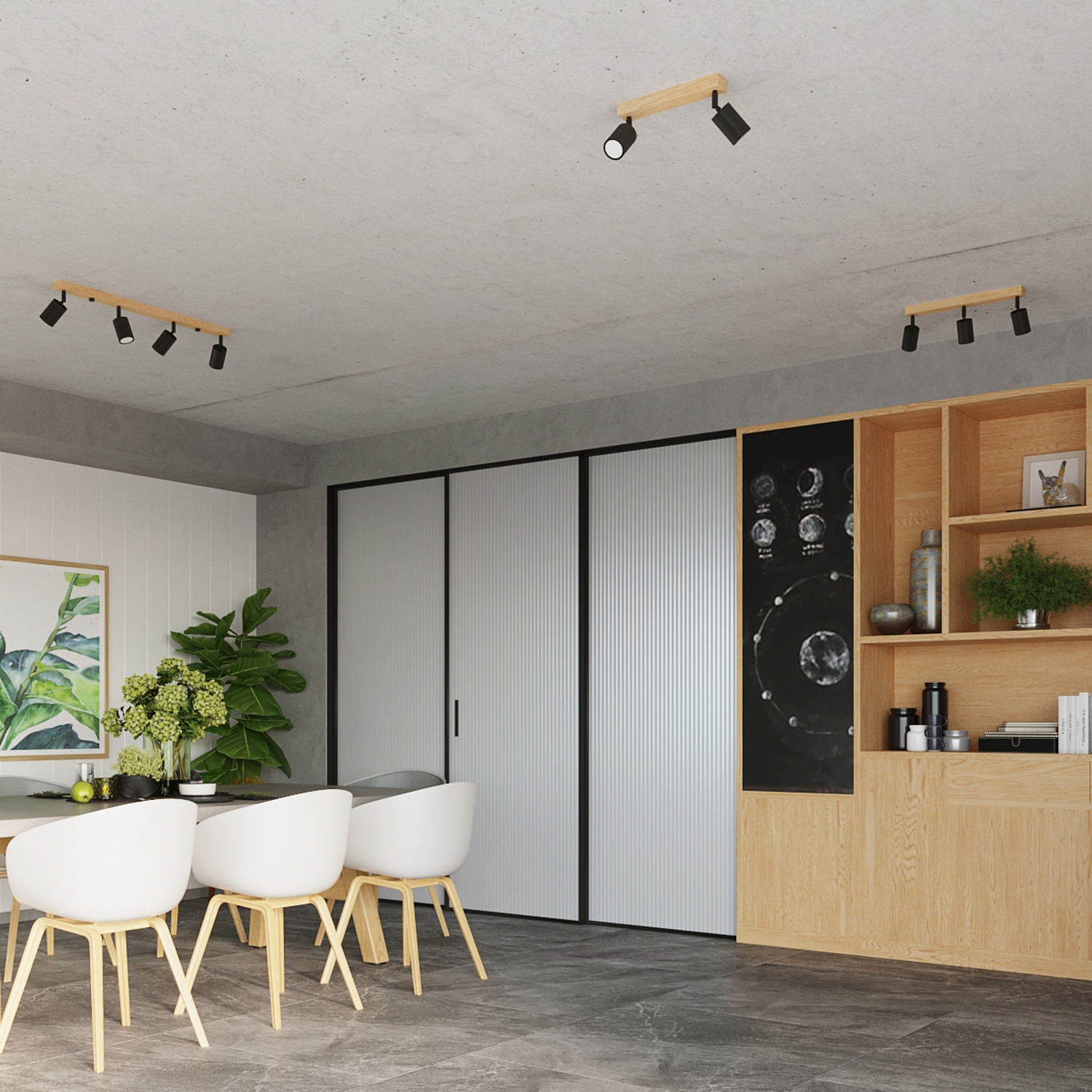 Ceiling Lamp Verdo 3P White - Thumbnail 9