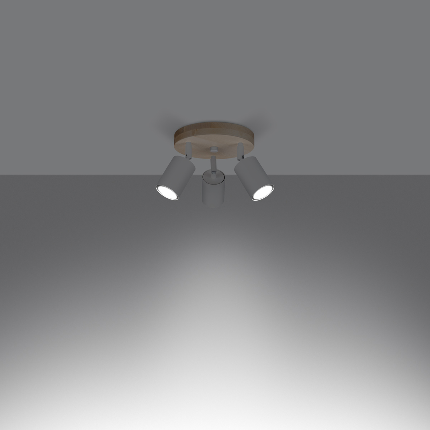 Ceiling Lamp Verdo 3P White - Thumbnail 3