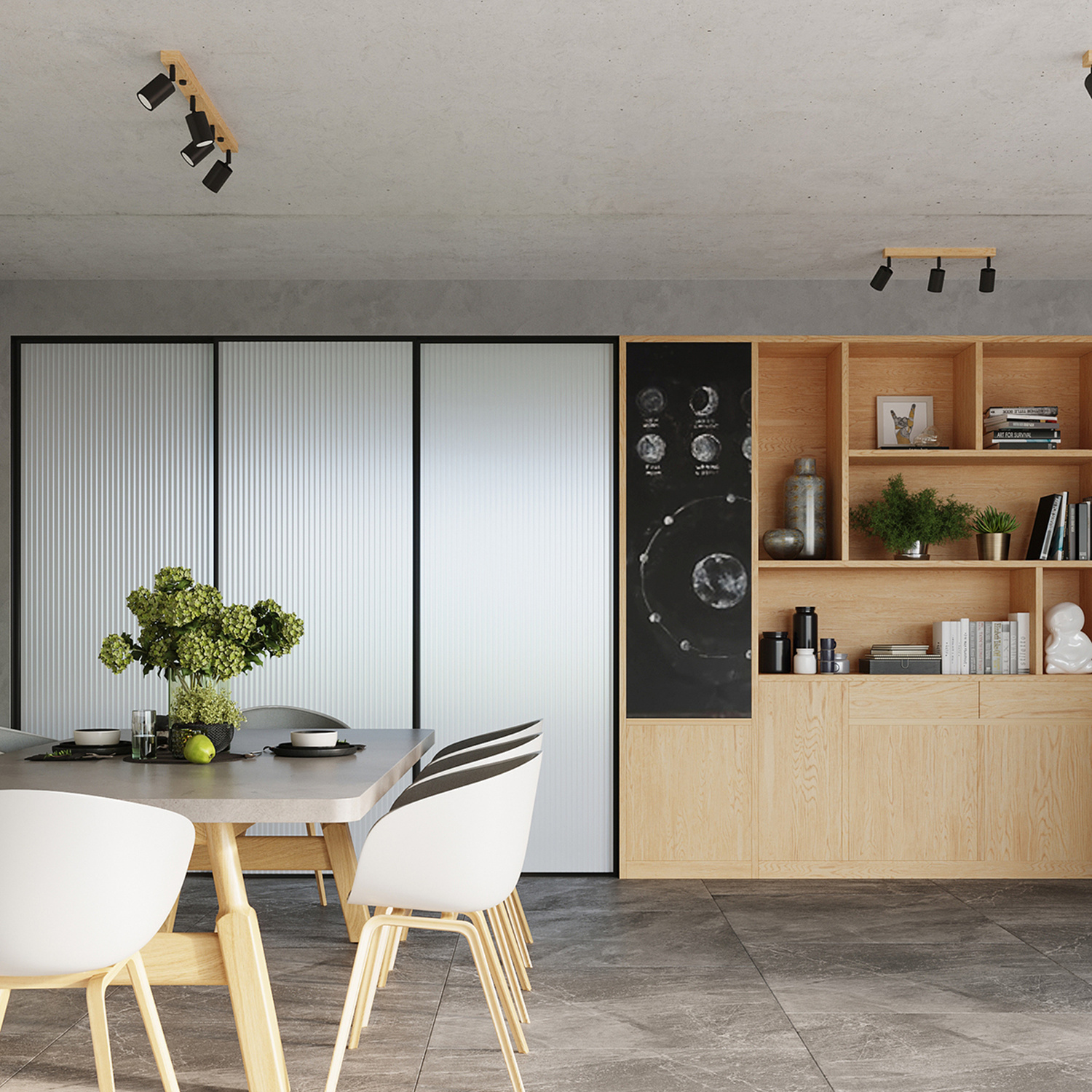 Ceiling Lamp Verdo 3P Black - Thumbnail 8